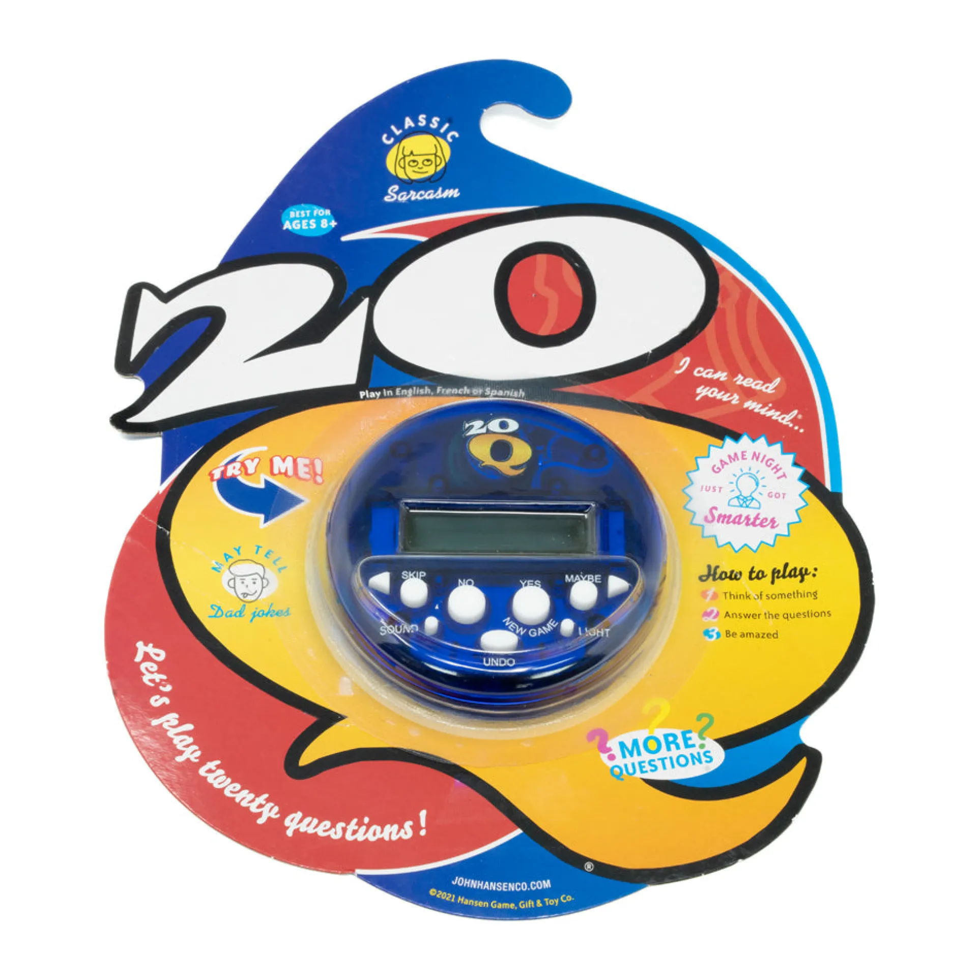 20Q Handheld Electronic Mind Reading Game