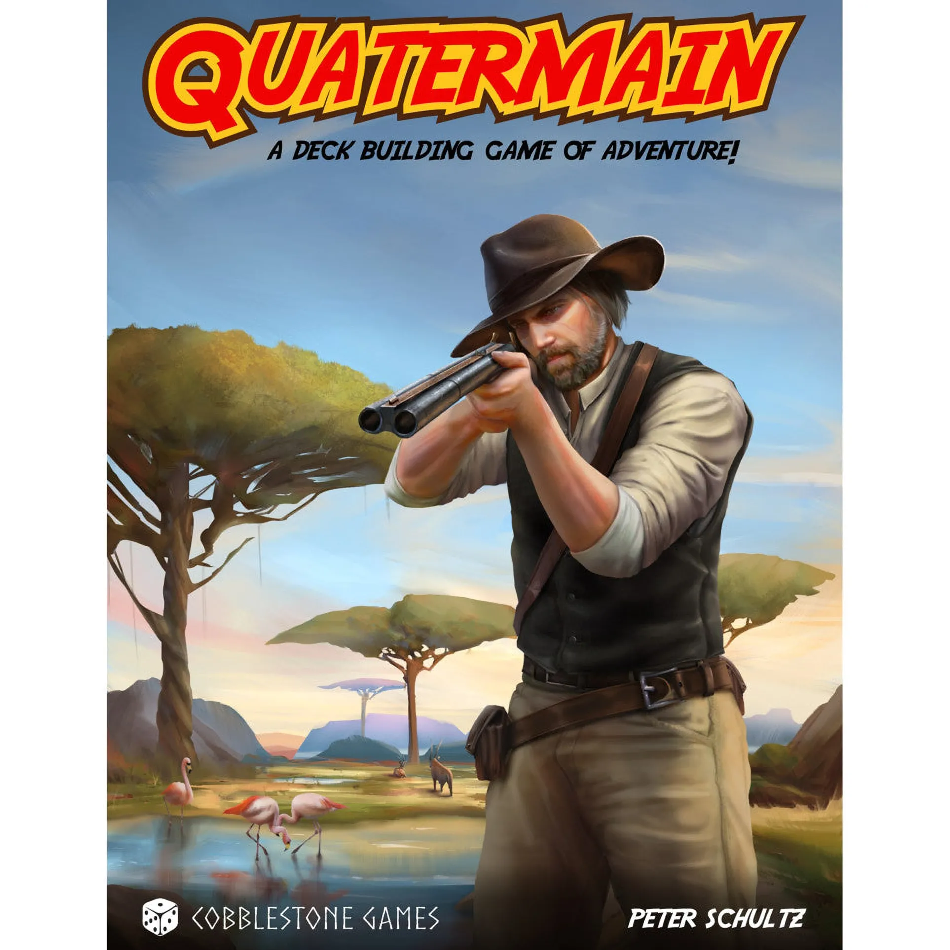 Quatermain: King Solomon's Mines Deck Building Adventure Game