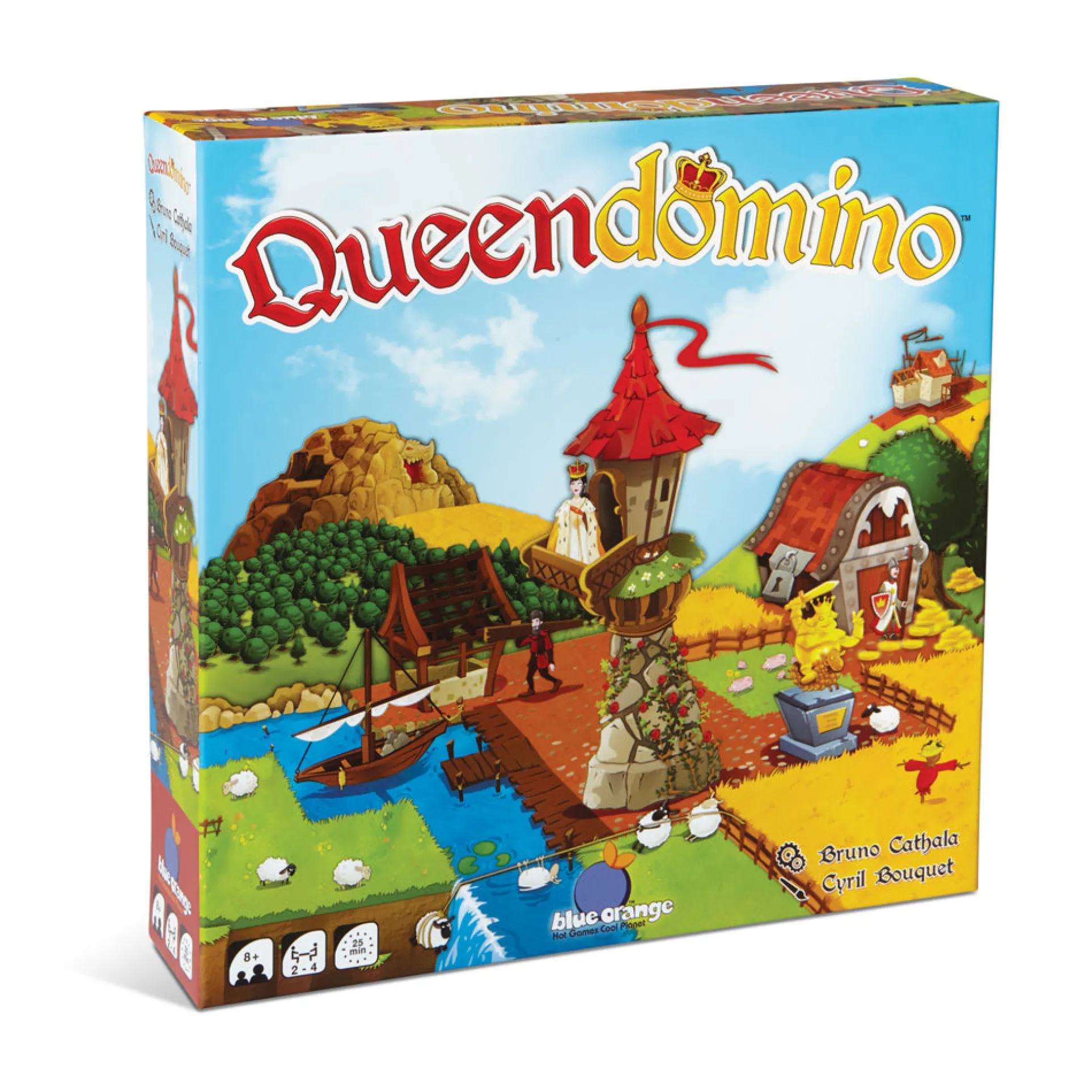 Queendomino Strategic Kingdom Building Board Game