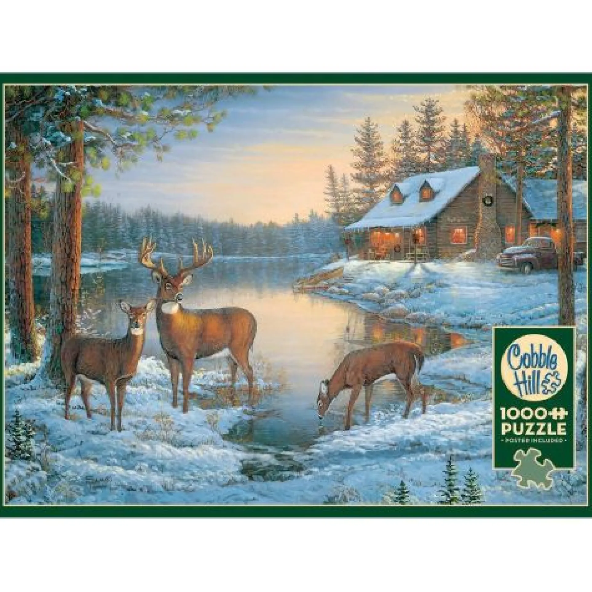 Quiet Place Linen Texture 1000pc Jigsaw Puzzle
