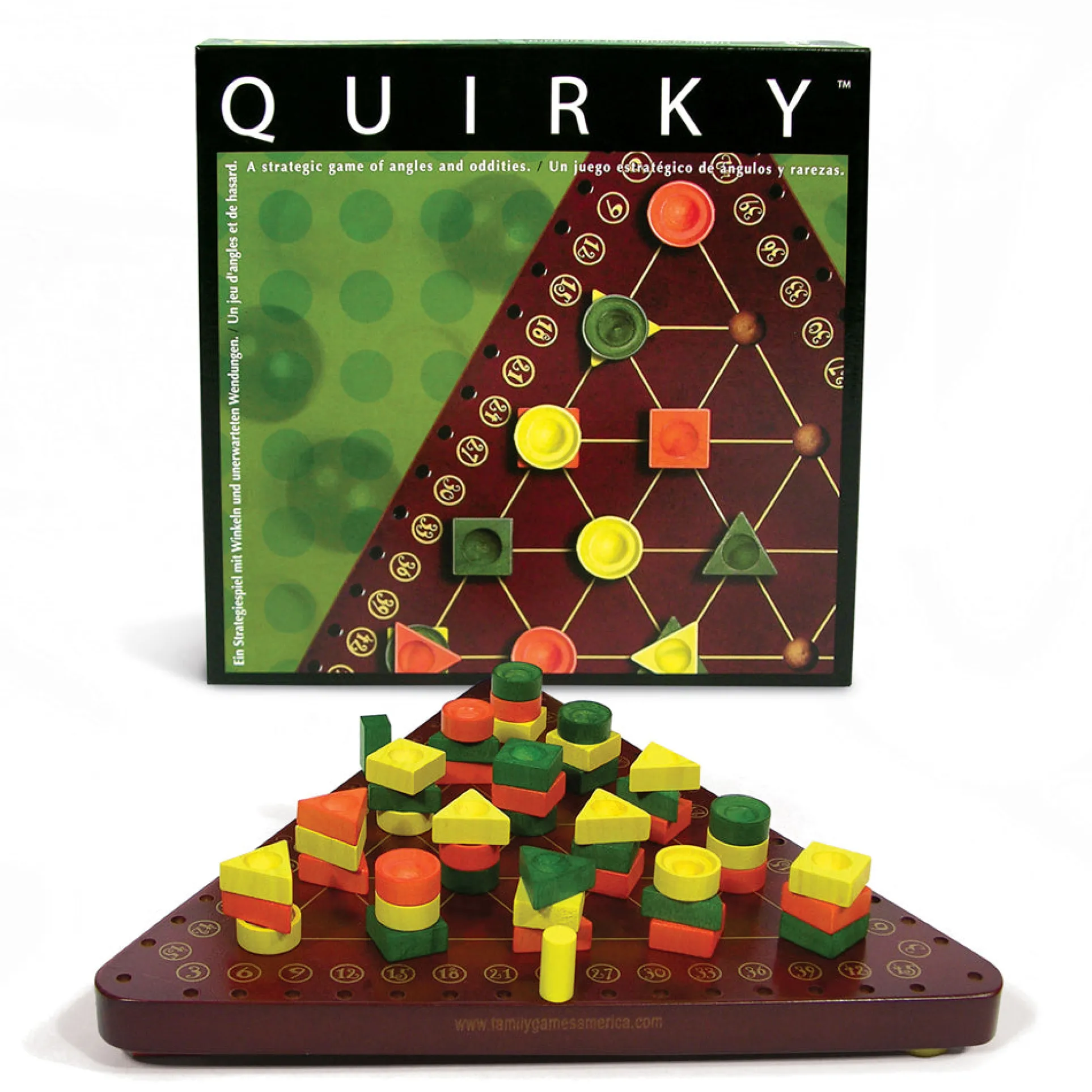 Quirky Family Strategy Board Game