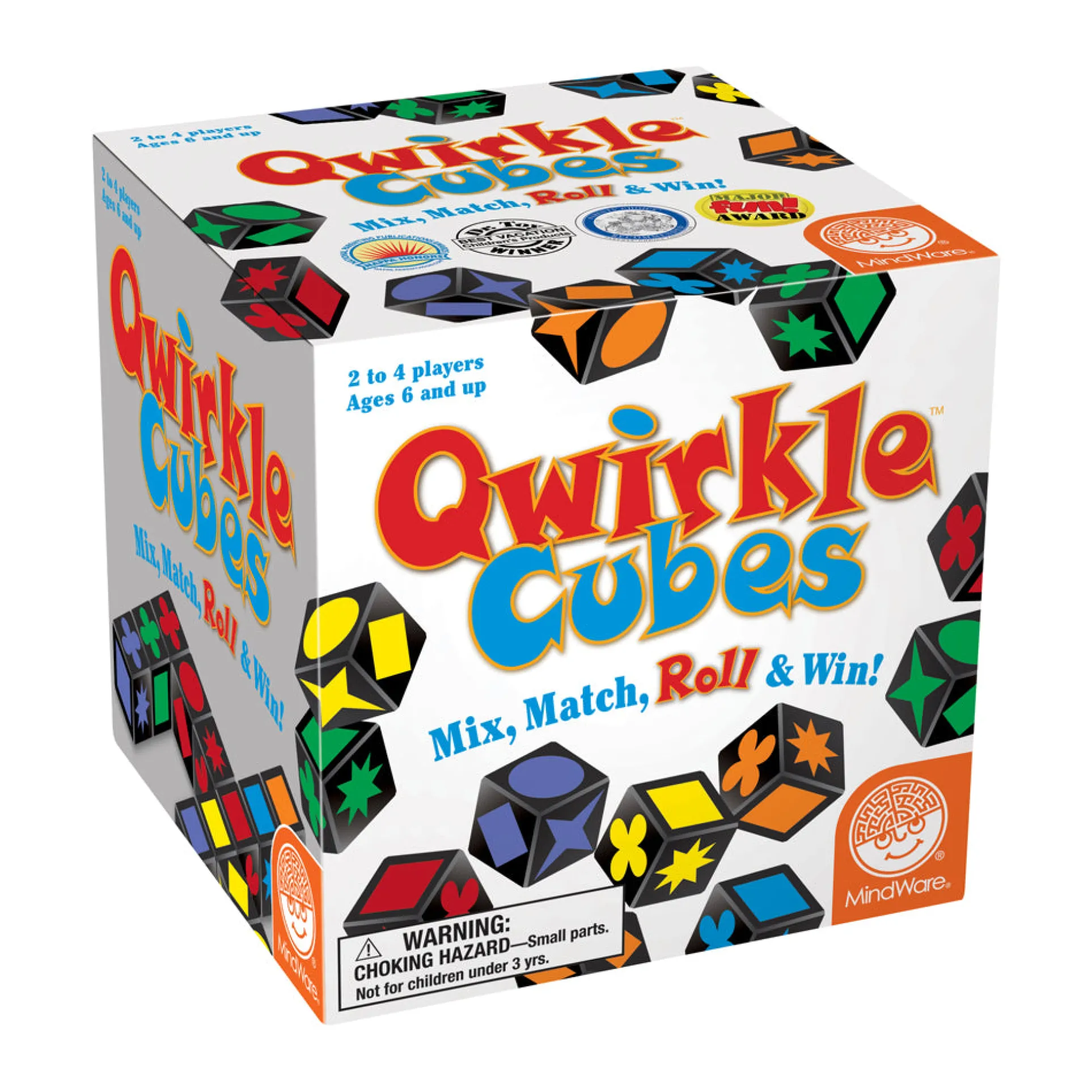 Qwirkle Cubes Strategy & Luck Family Board Game