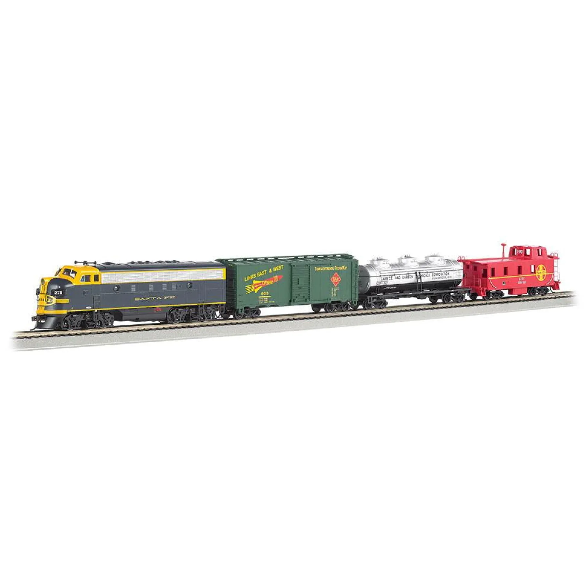 Bachmann Trains - Thunder Chief HO Scale Electric Train Set with Sound