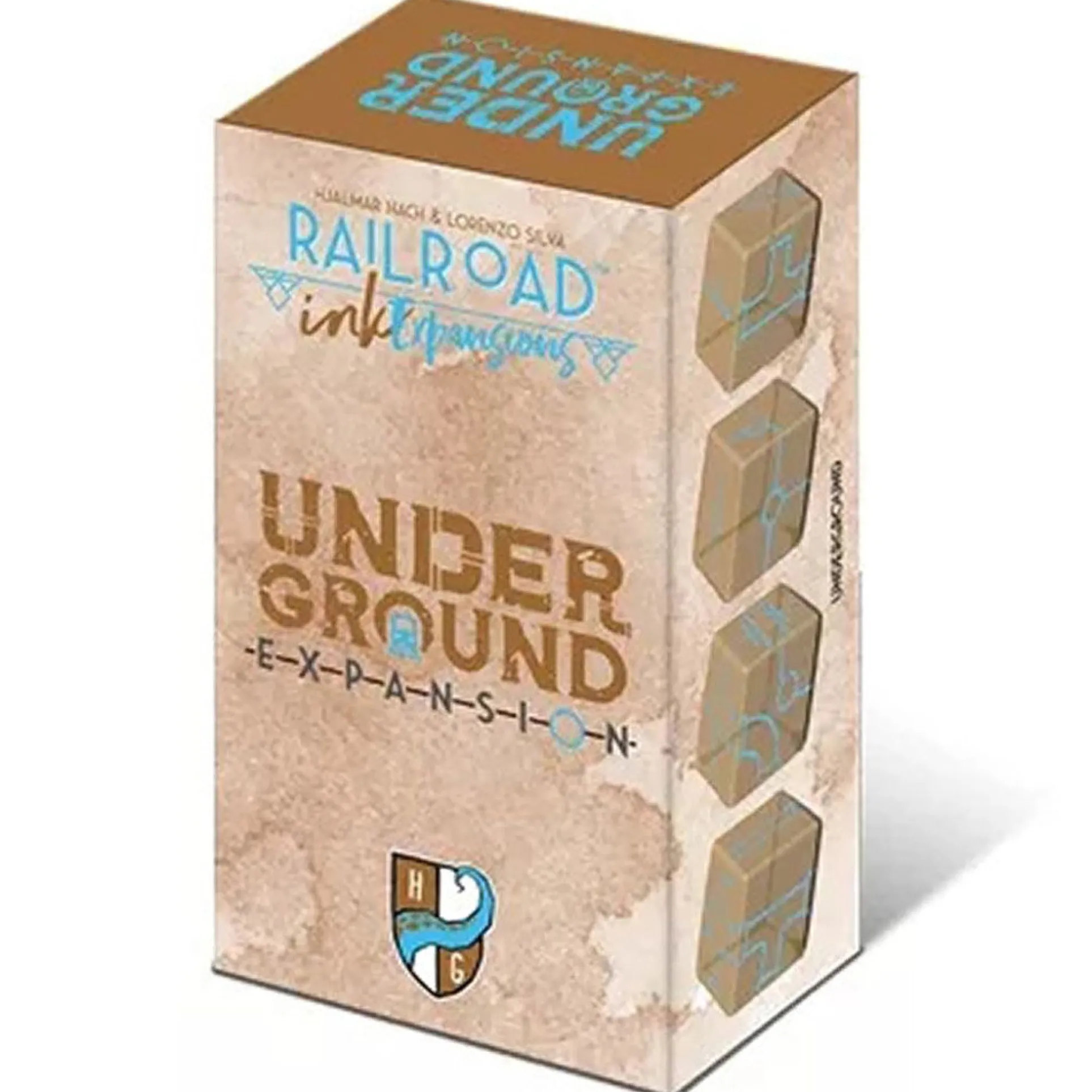 Railroad Ink: Underground Expansion Strategy Game Pack