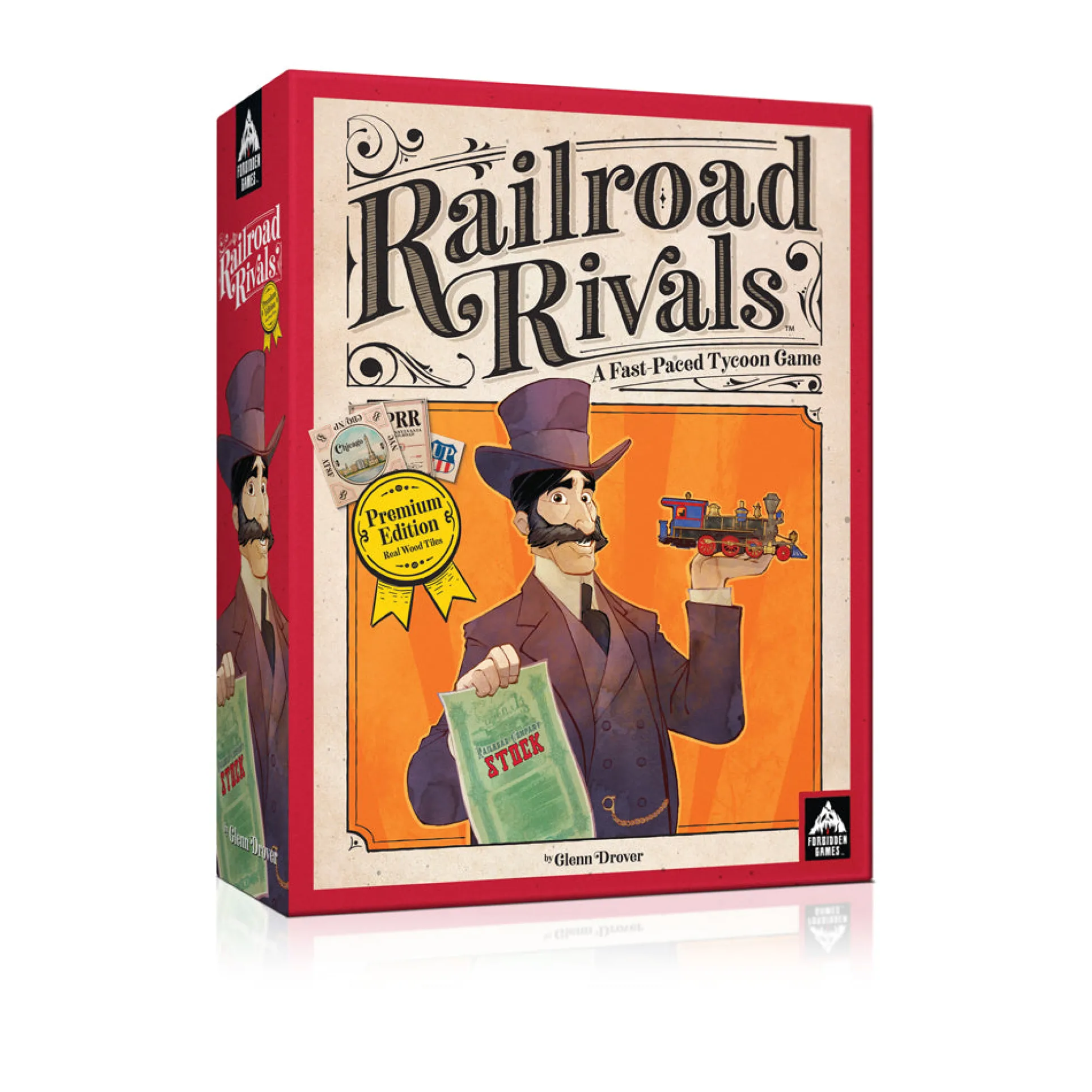 Railroad Rivals Premium Edition Strategy Board Game