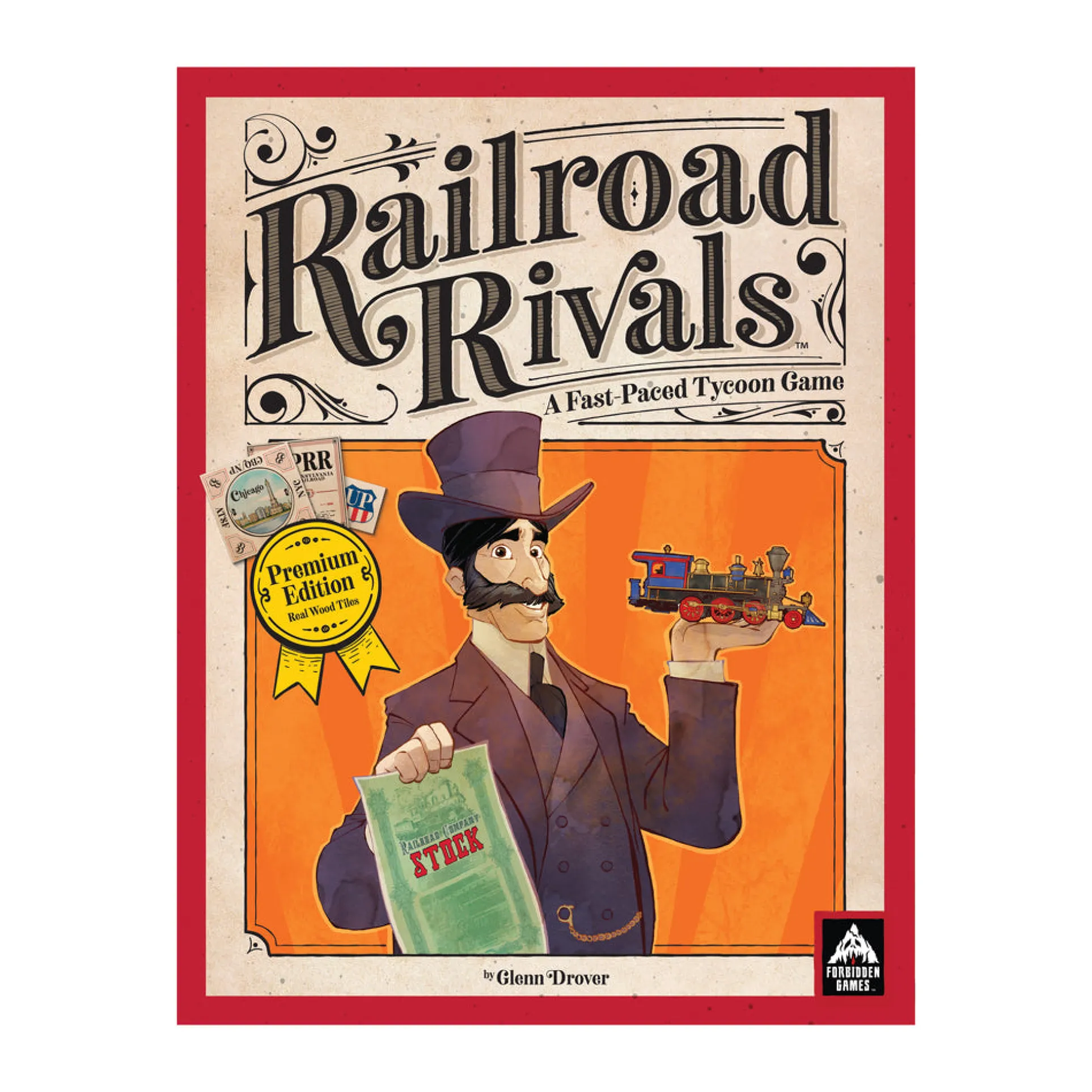 Railroad Rivals Premium Edition Strategy Board Game