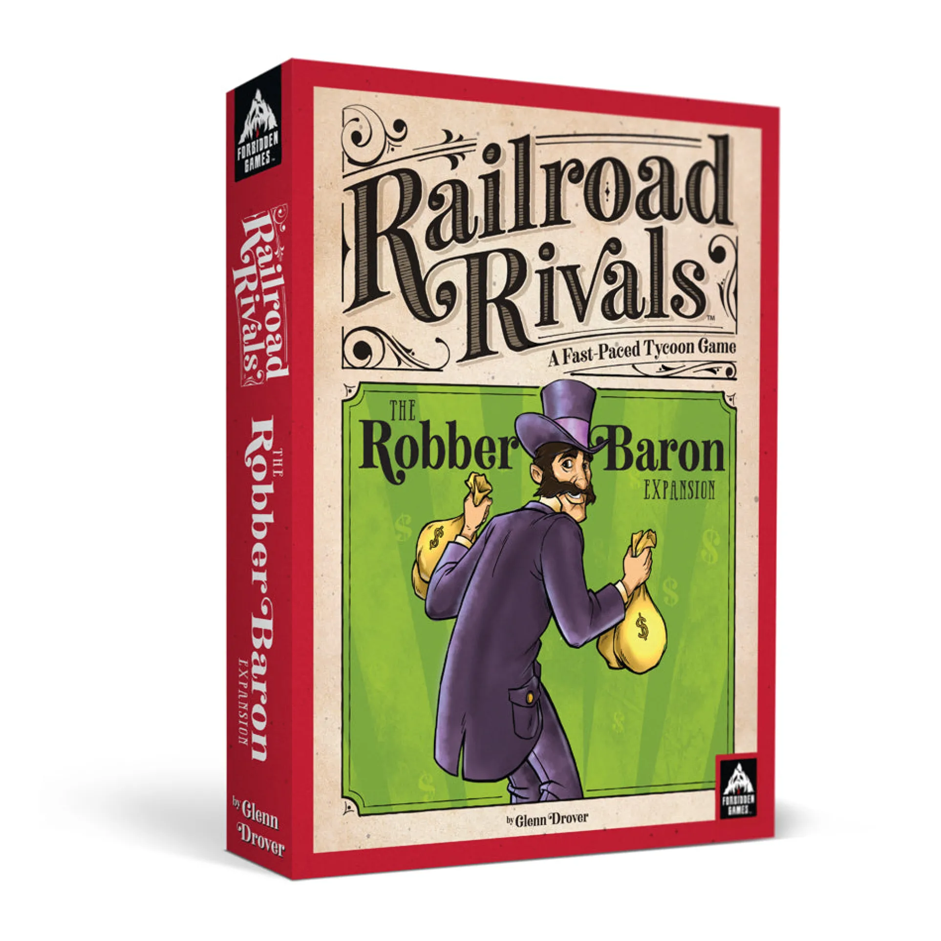 Railroad Rivals Robber Baron Expansion Board Game