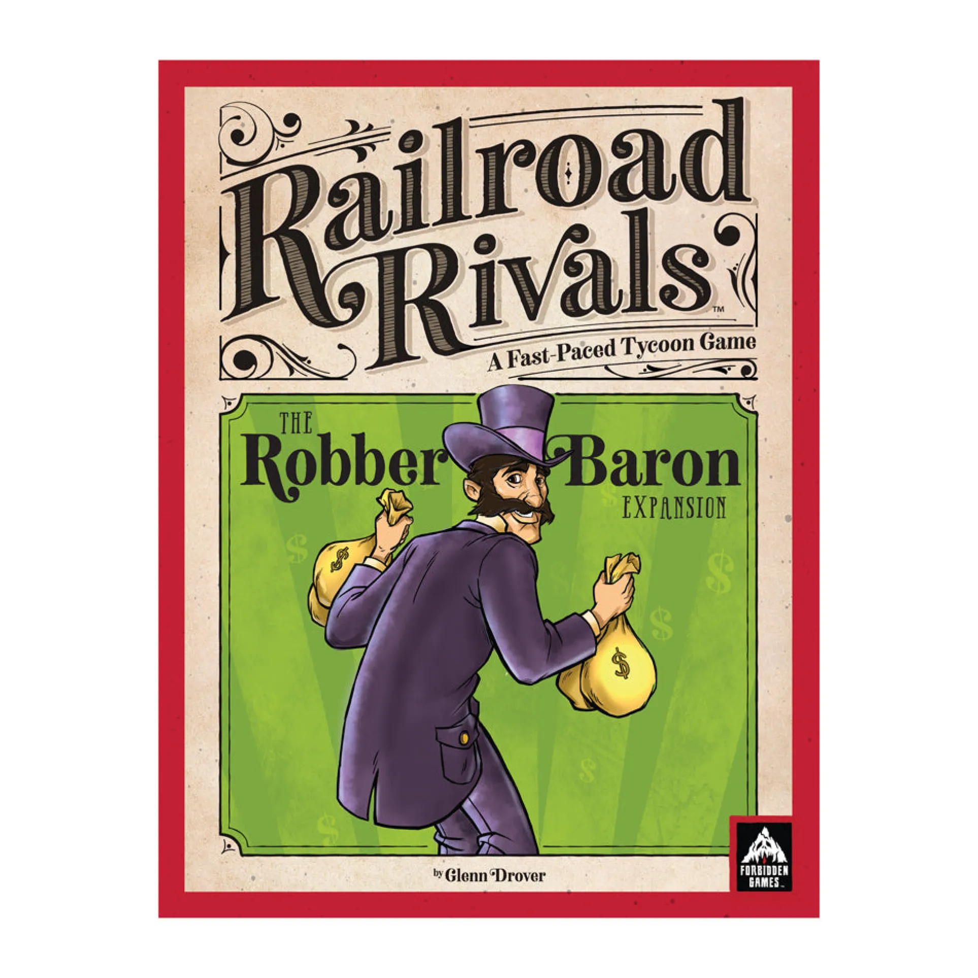 Railroad Rivals Robber Baron Expansion Board Game