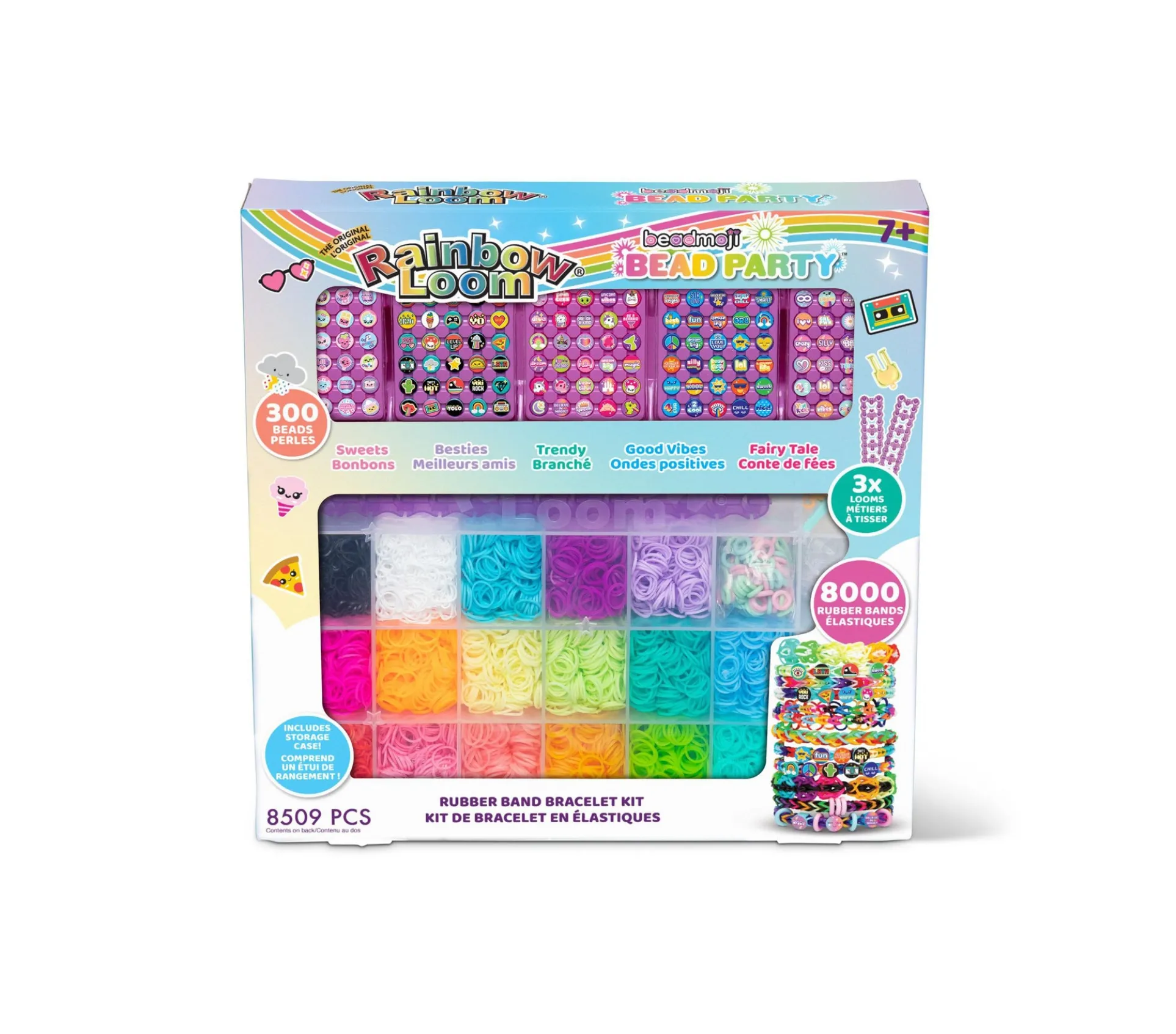 Rainbow Loom Beadmoji Design Station Bracelet Making Kit