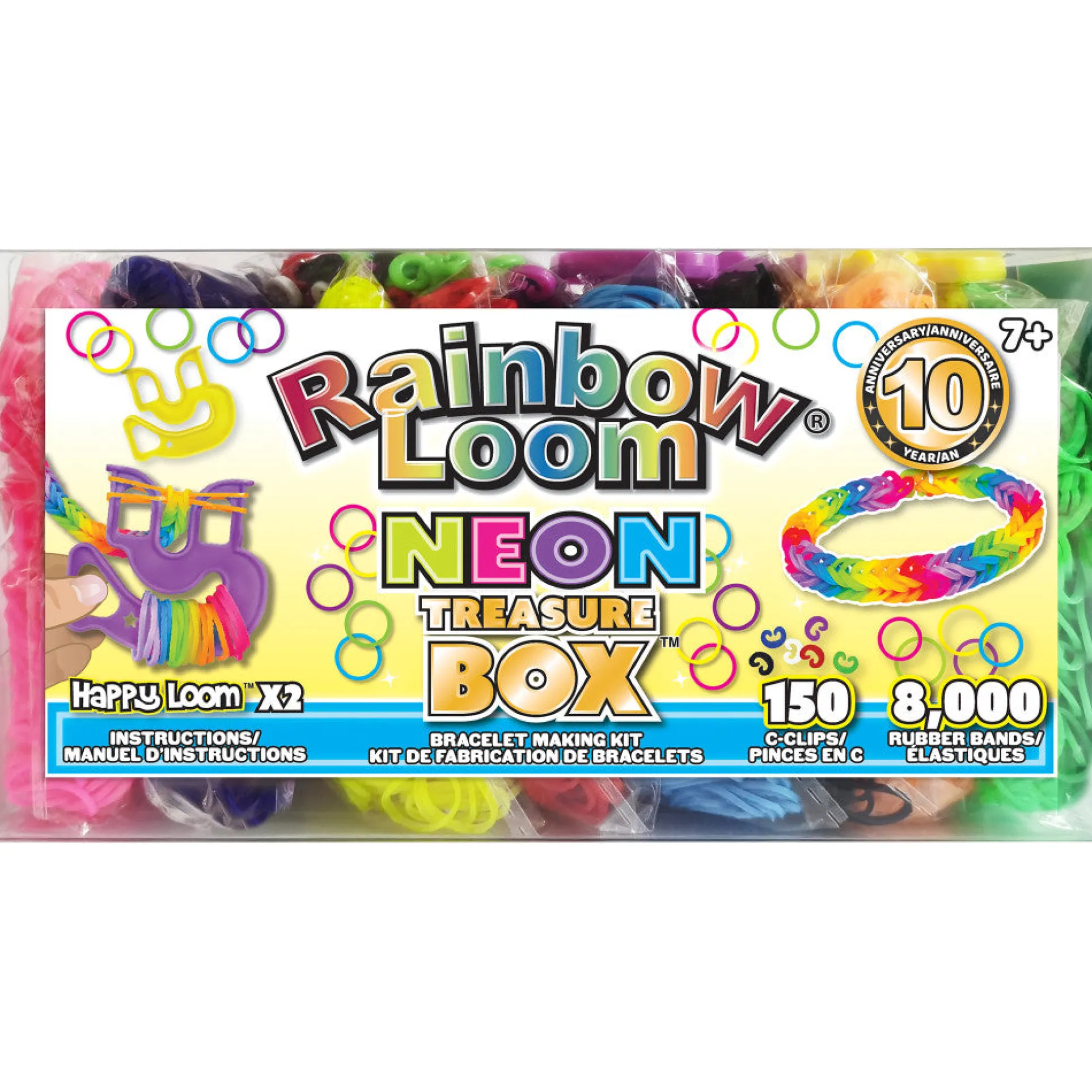 Rainbow Loom Neon Treasure Box Edition - Craft Kit