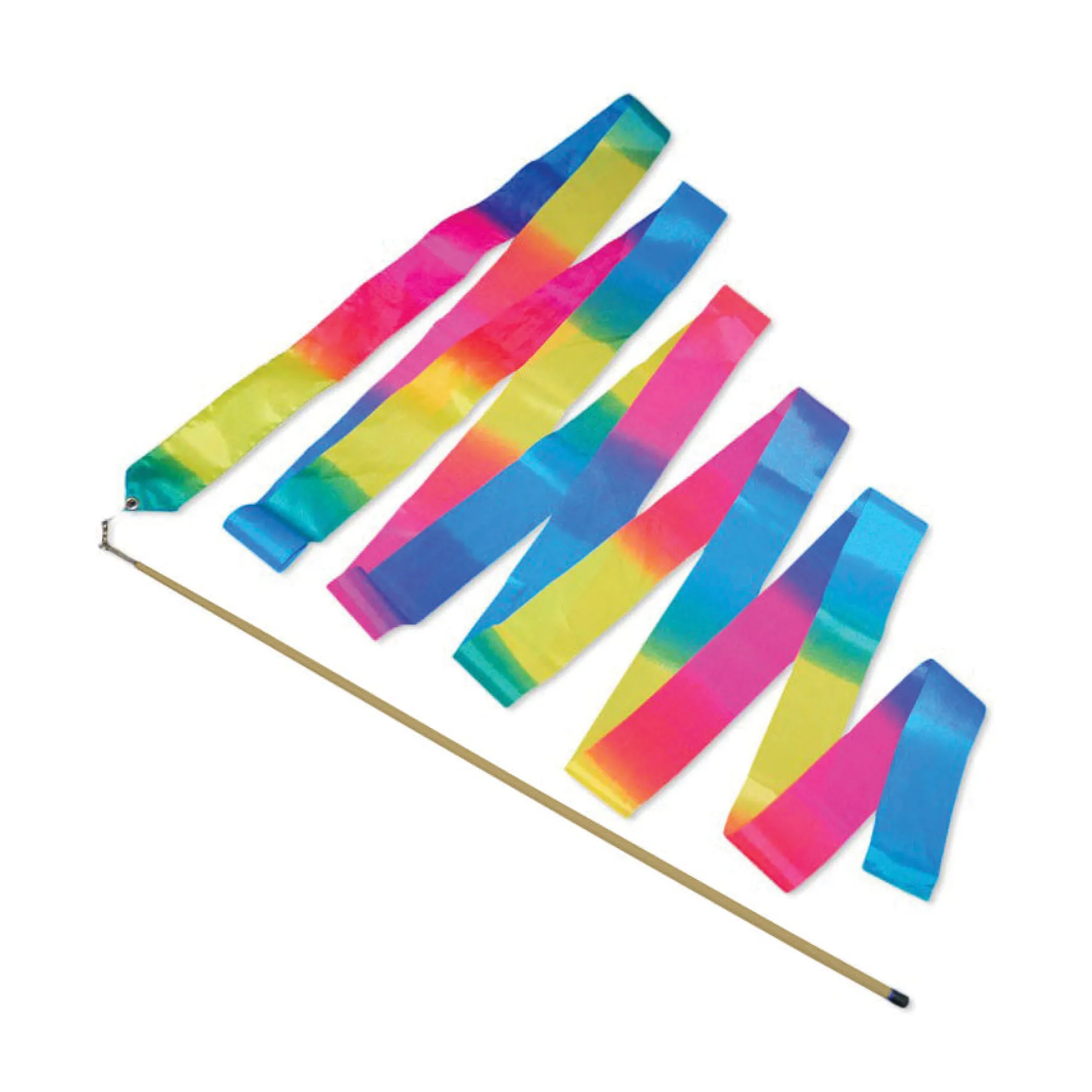 Rainbow Ribbon - Large: Twirl into Colorful Adventures