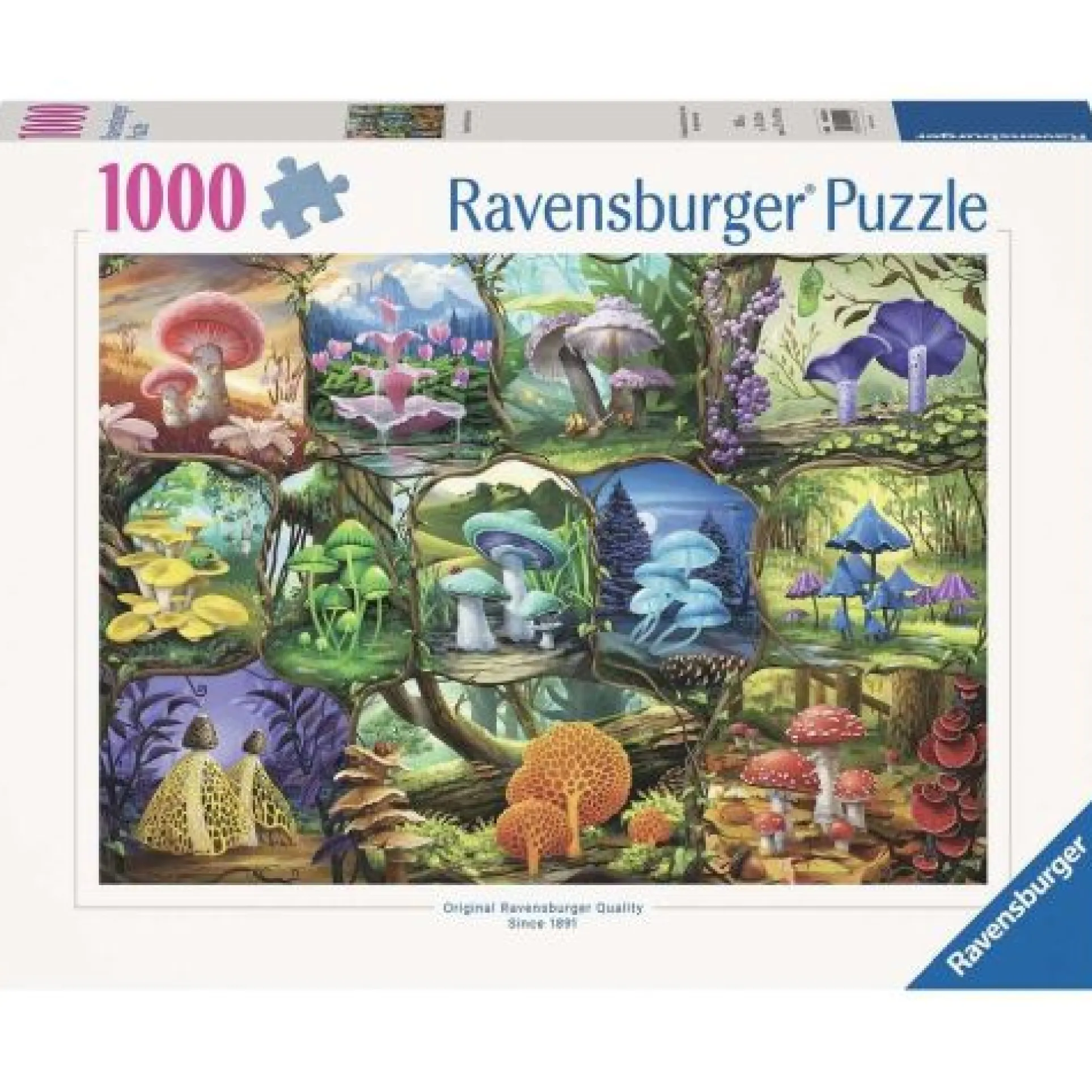 Ravensburger Beautiful Mushrooms Jigsaw Puzzle - 1000pc