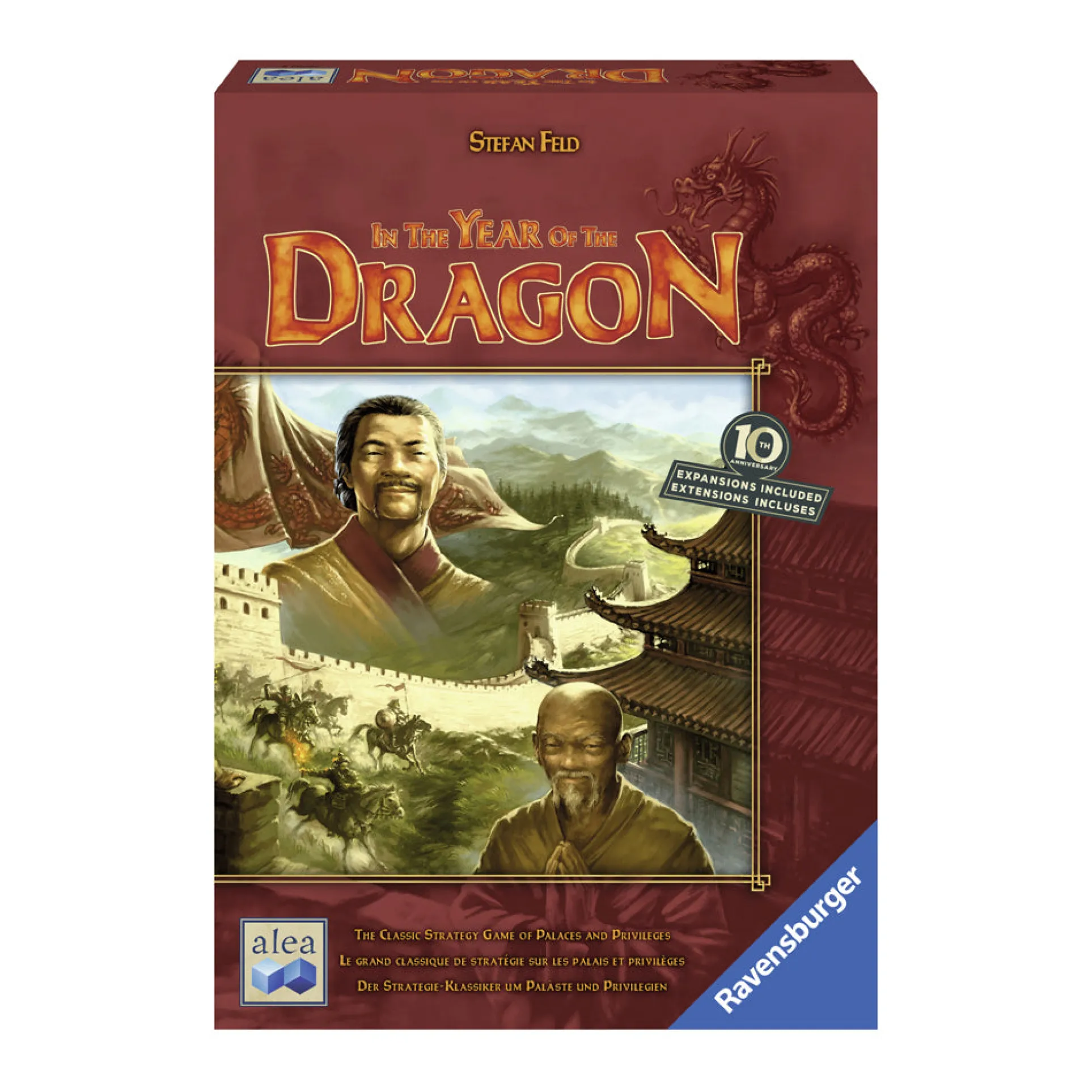 Ravensburger In the Year of the Dragon 10th Anniversary Board Game