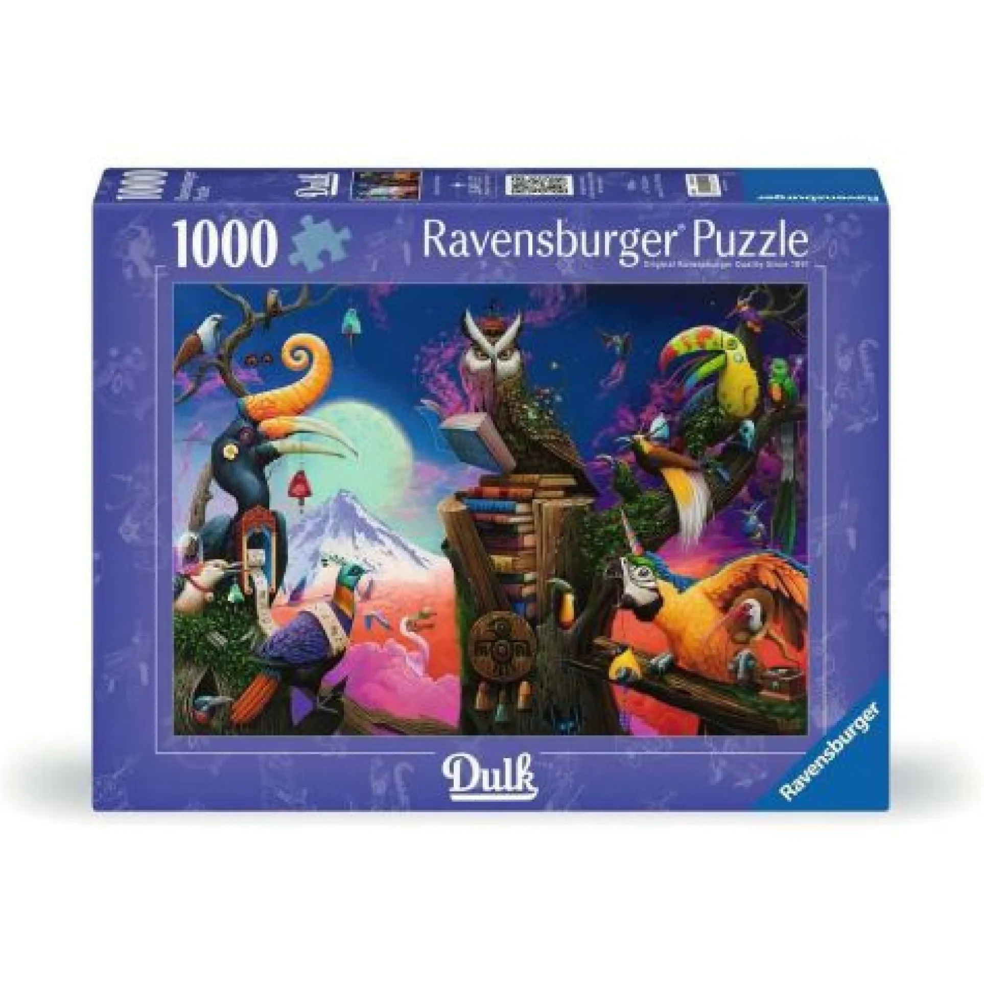 Ravensburger Songs of Extinct Birds 1000 Piece Puzzle - A Surreal Avian Adventure