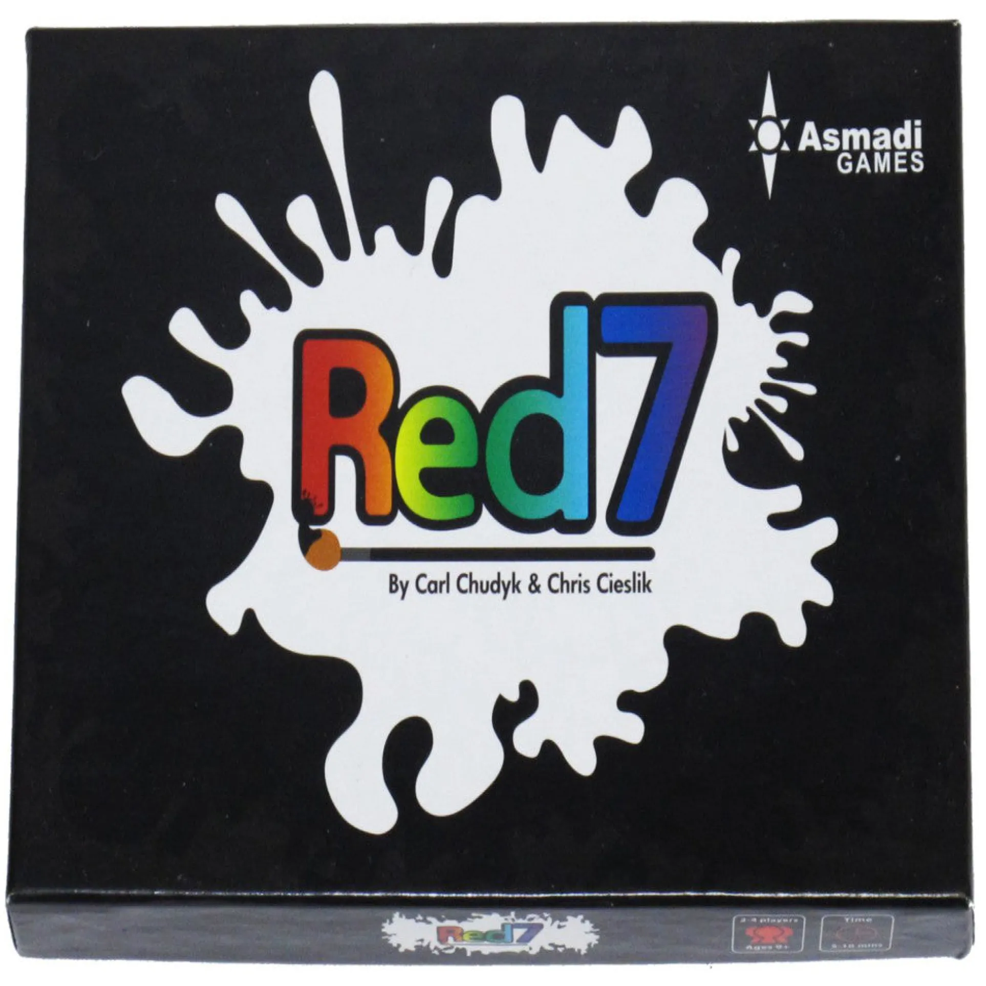 Red7 Card Game by Asmadi Games - Color-Blind Friendly Strategy Game