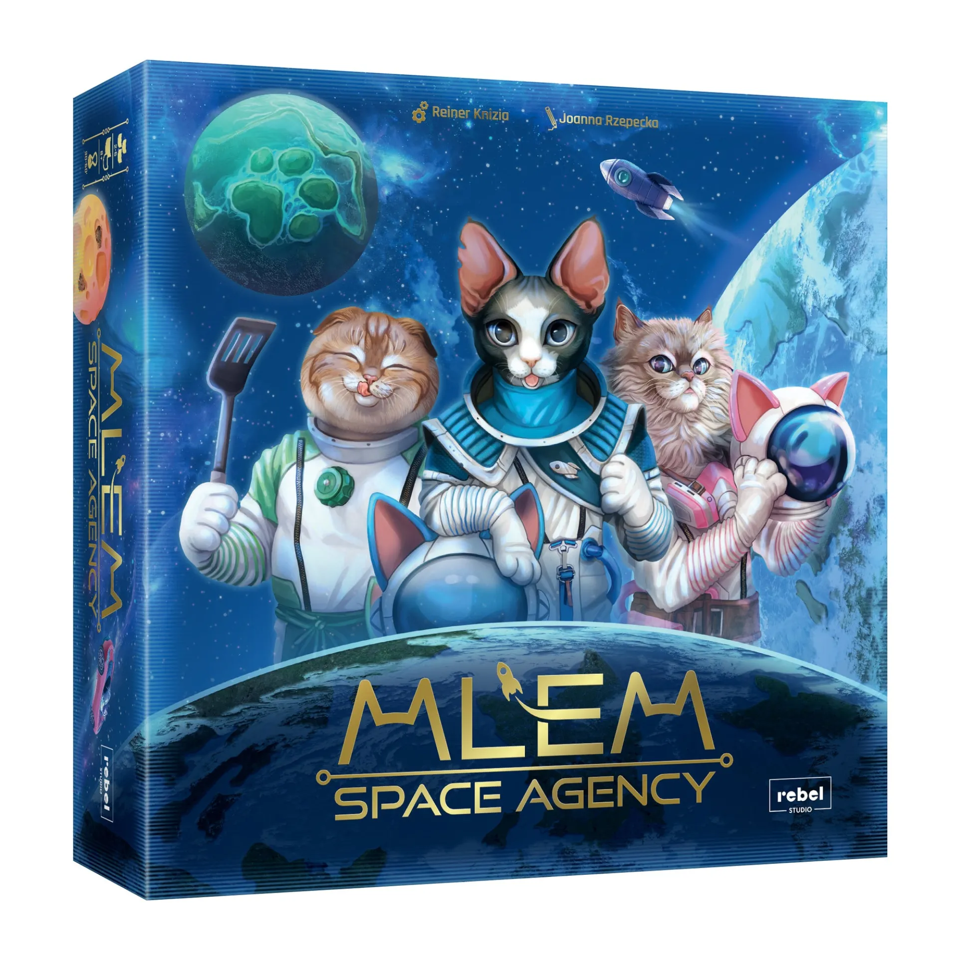 Reiner Knizia's MLEM: Space Agency - Cosmic Cat Commanders