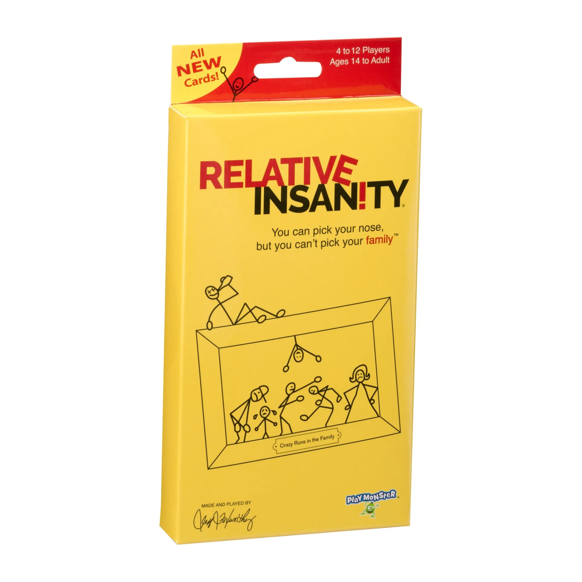 Relative Insanity Hilarity Unleashed Card Game