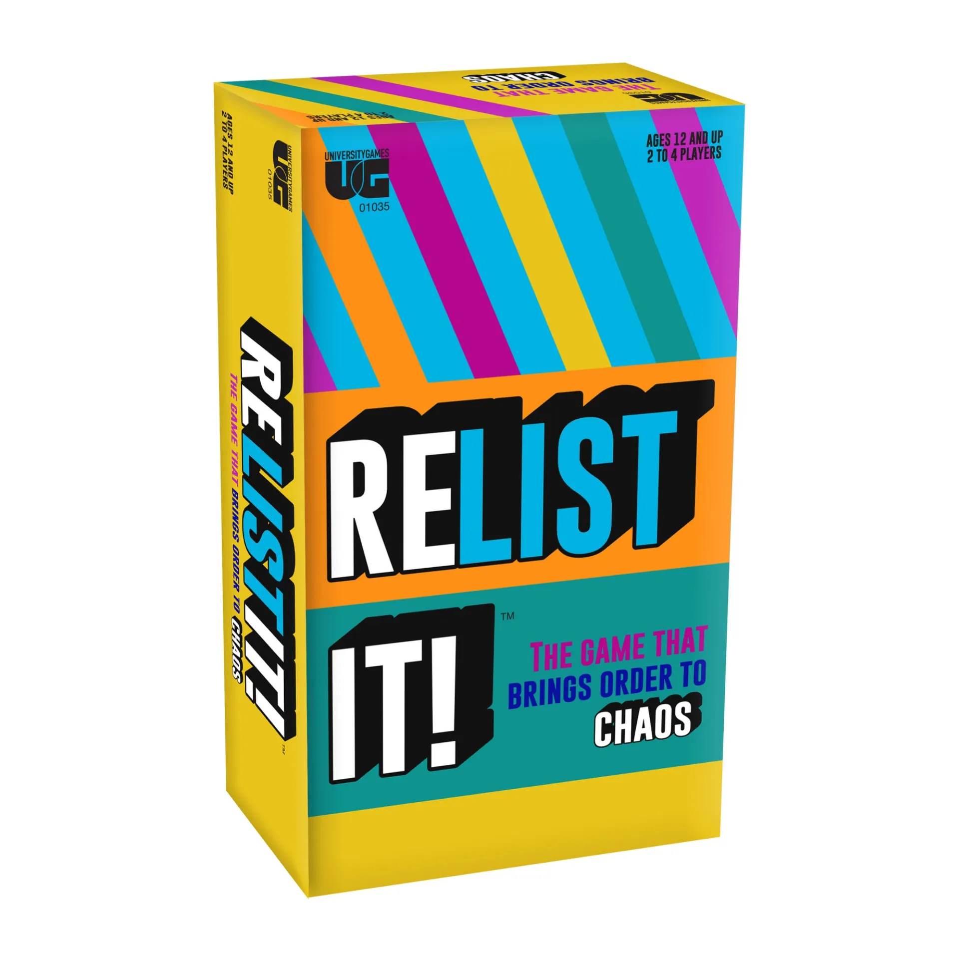Relist It! Order vs. Chaos Strategy Board Game