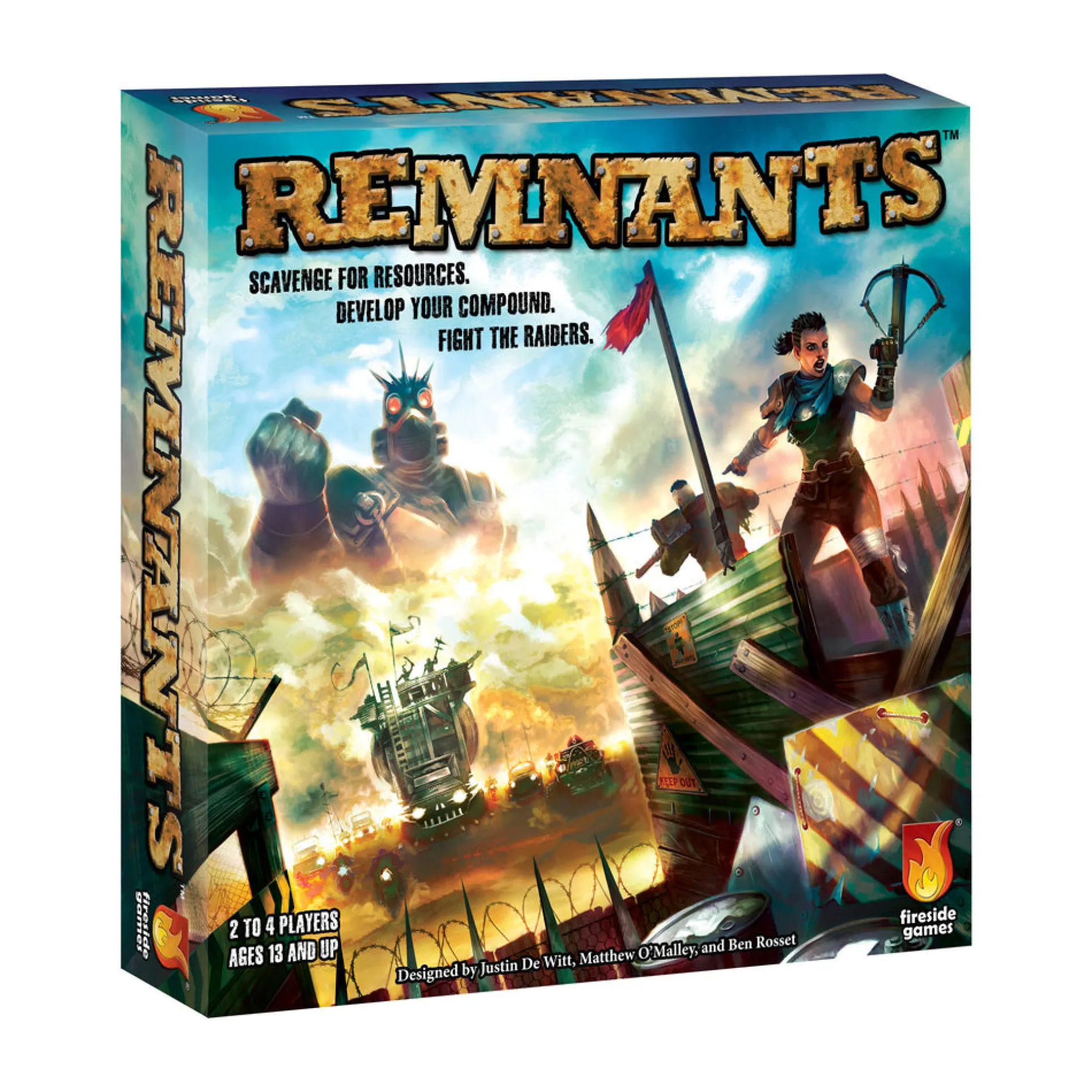 Remnants Post-Apocalyptic Survival Board Game by Fireside Games