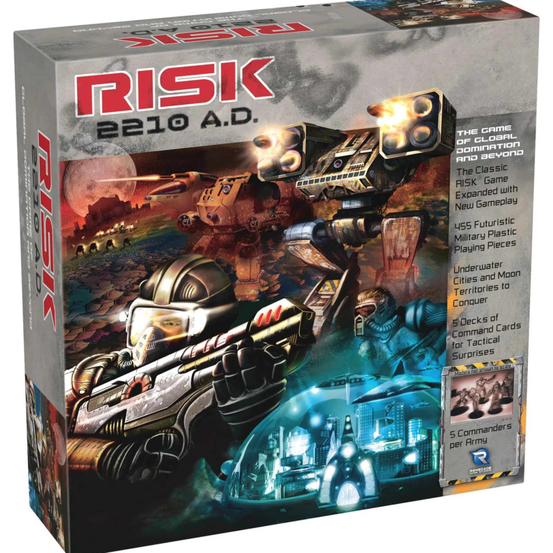Renegade Game Studios Risk 2210 A.D. Strategy Board Game