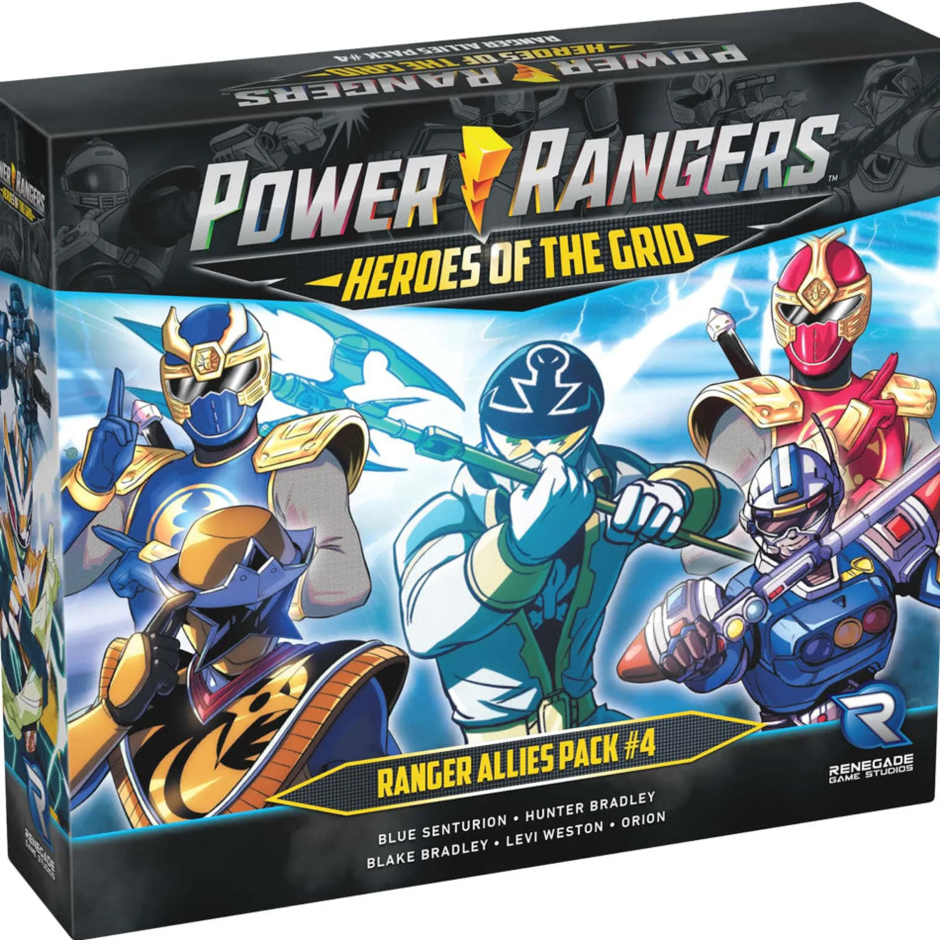 Renegade Game Studios Power Rangers: Heroes Of The Grid Allies Pack #4