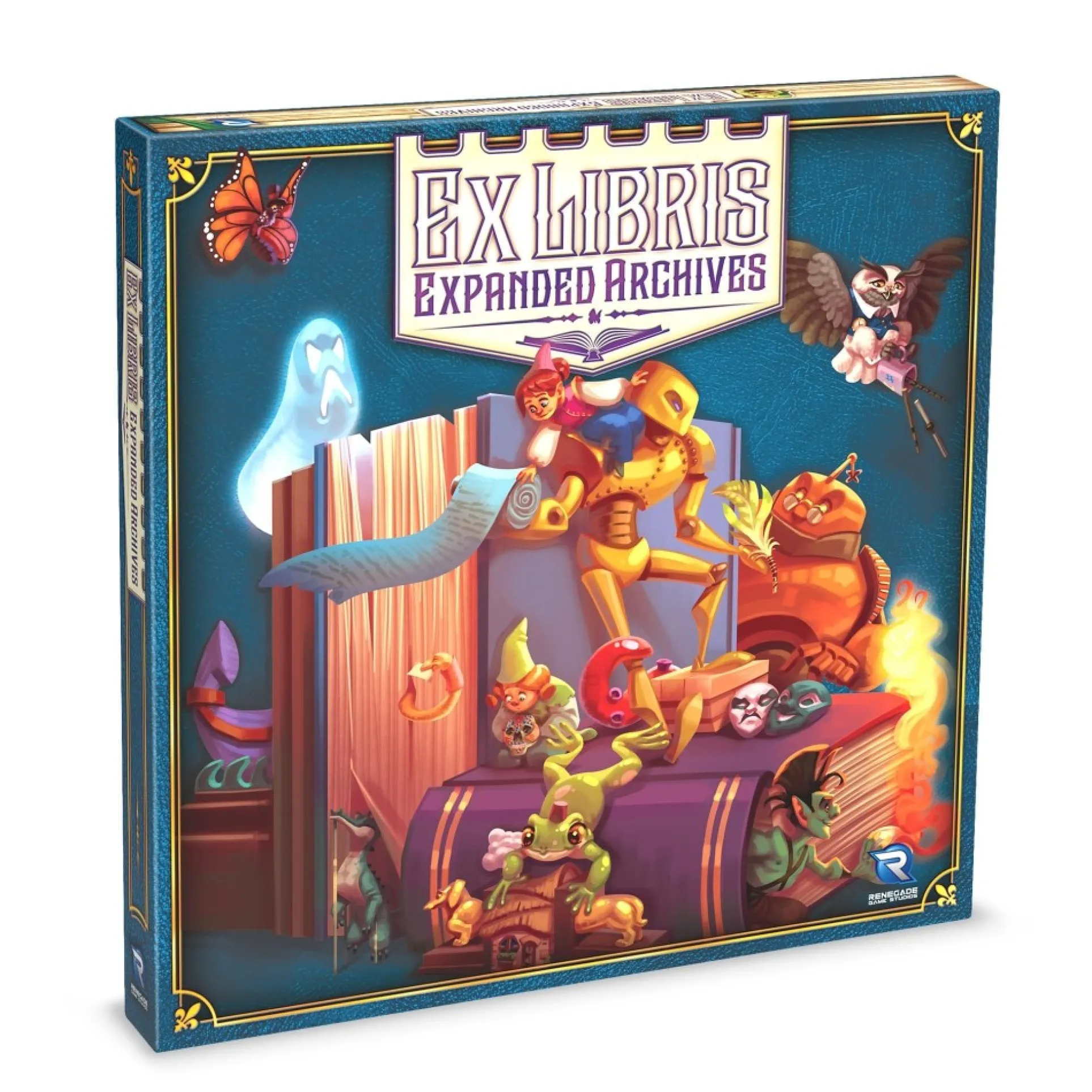 Renegade Games Studios Ex Libris Expanded Archives Expansion - Strategy Board Game