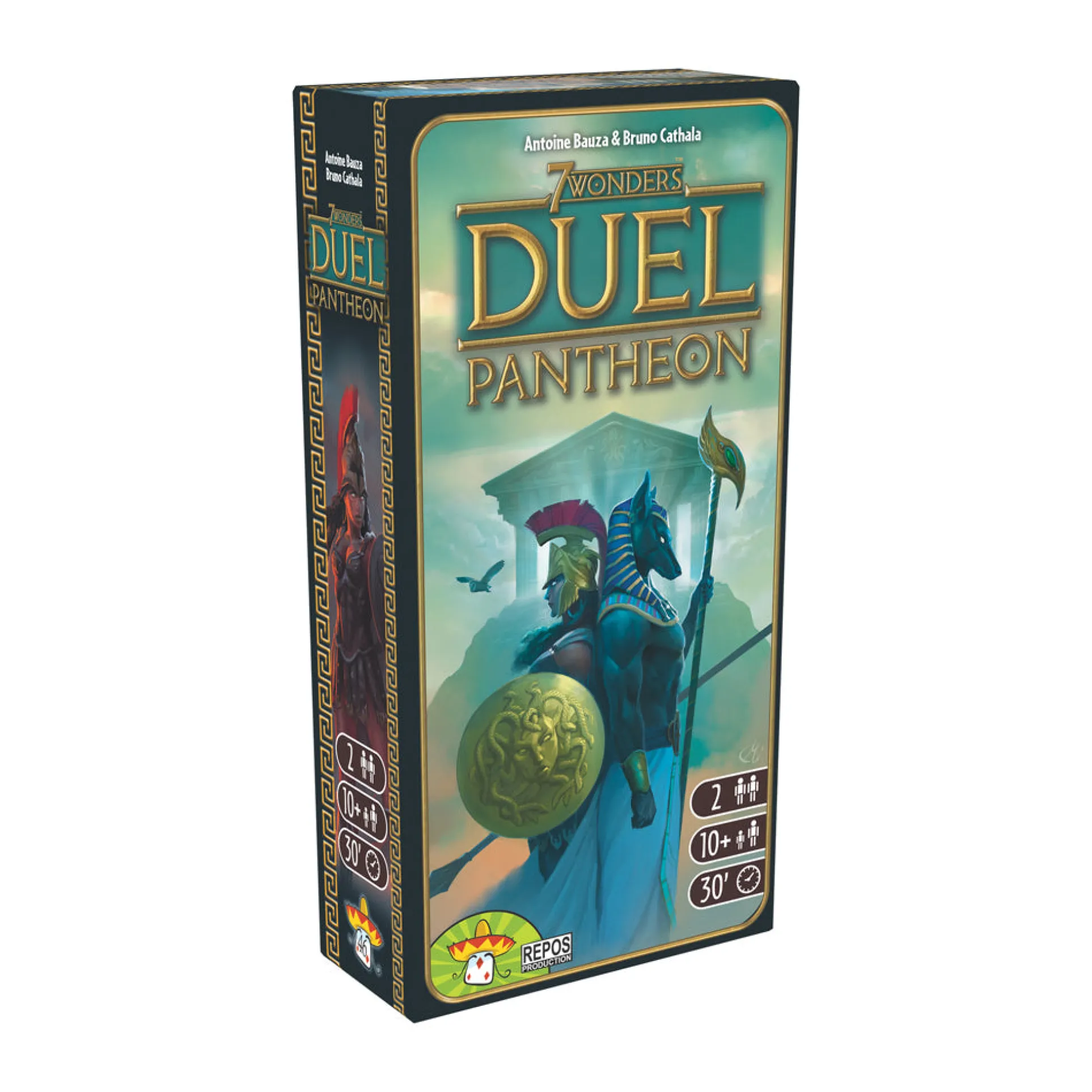 Repos Production 7 Wonders Duel: Pantheon Expansion Board Game