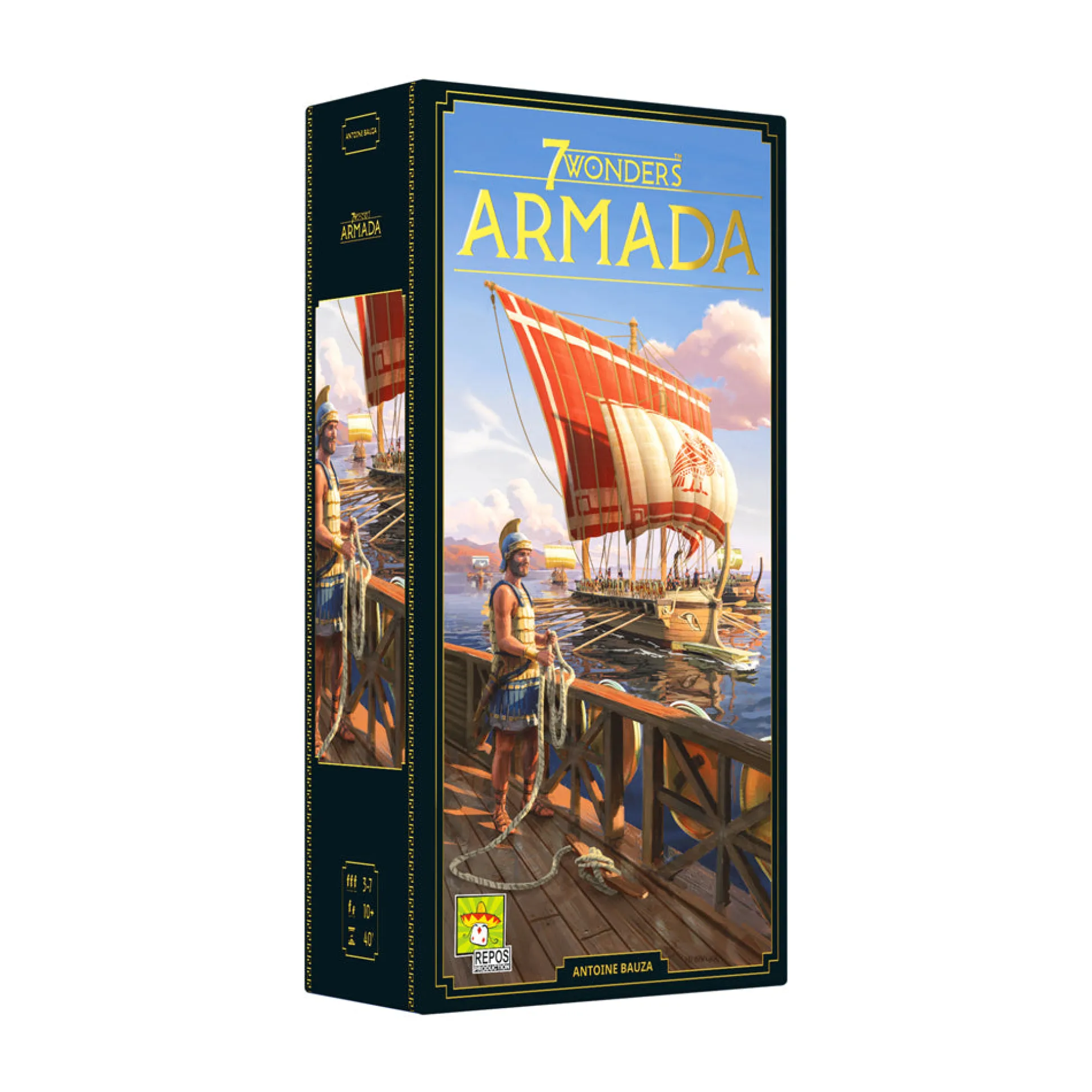 Repos Production 7 Wonders: Armada Expansion Board Game