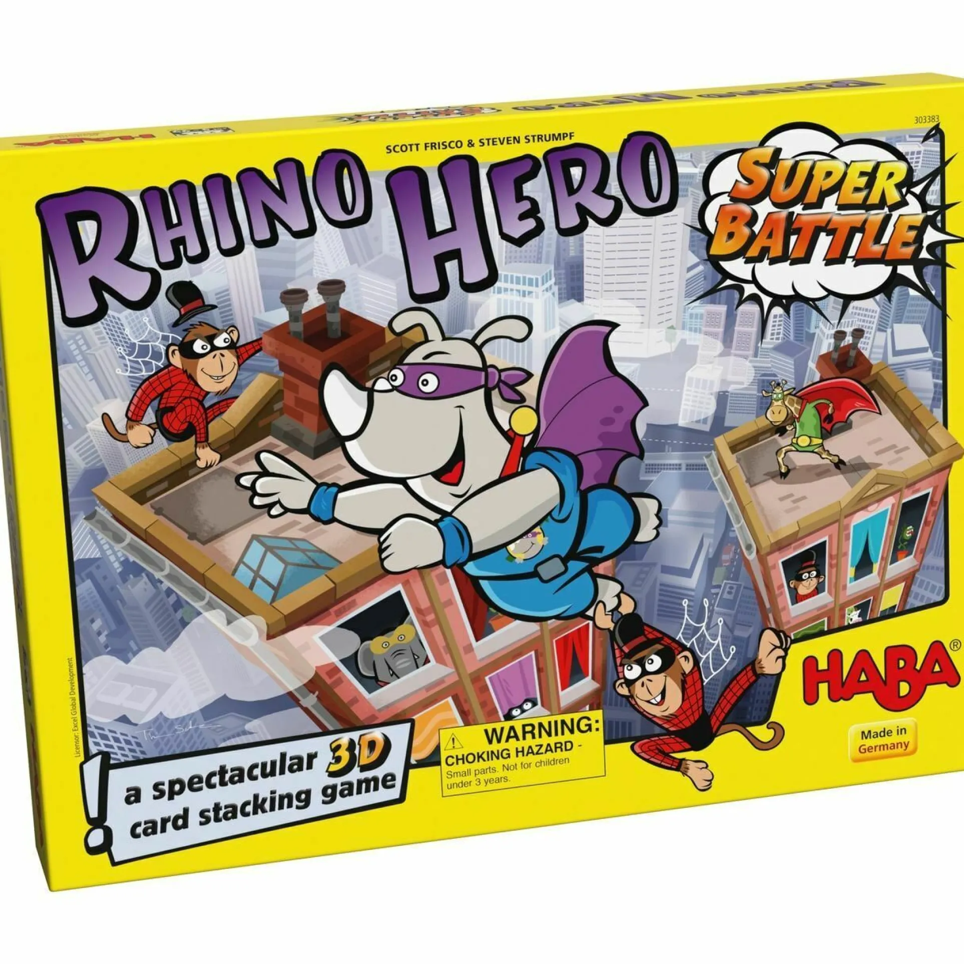Rhino Hero - Super Battle 3D Stacking Game