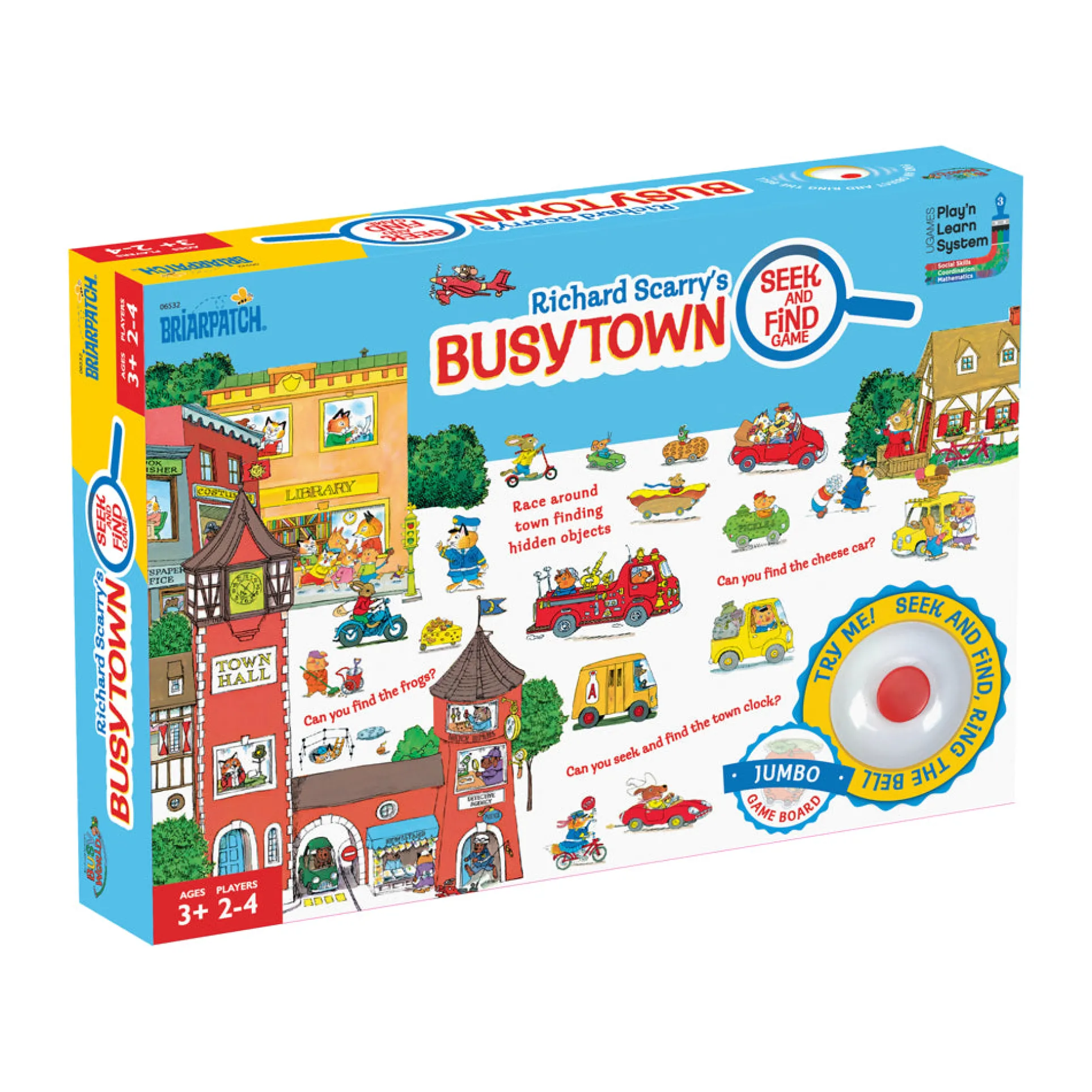 Richard Scarry's Busytown Seek and Find Board Game