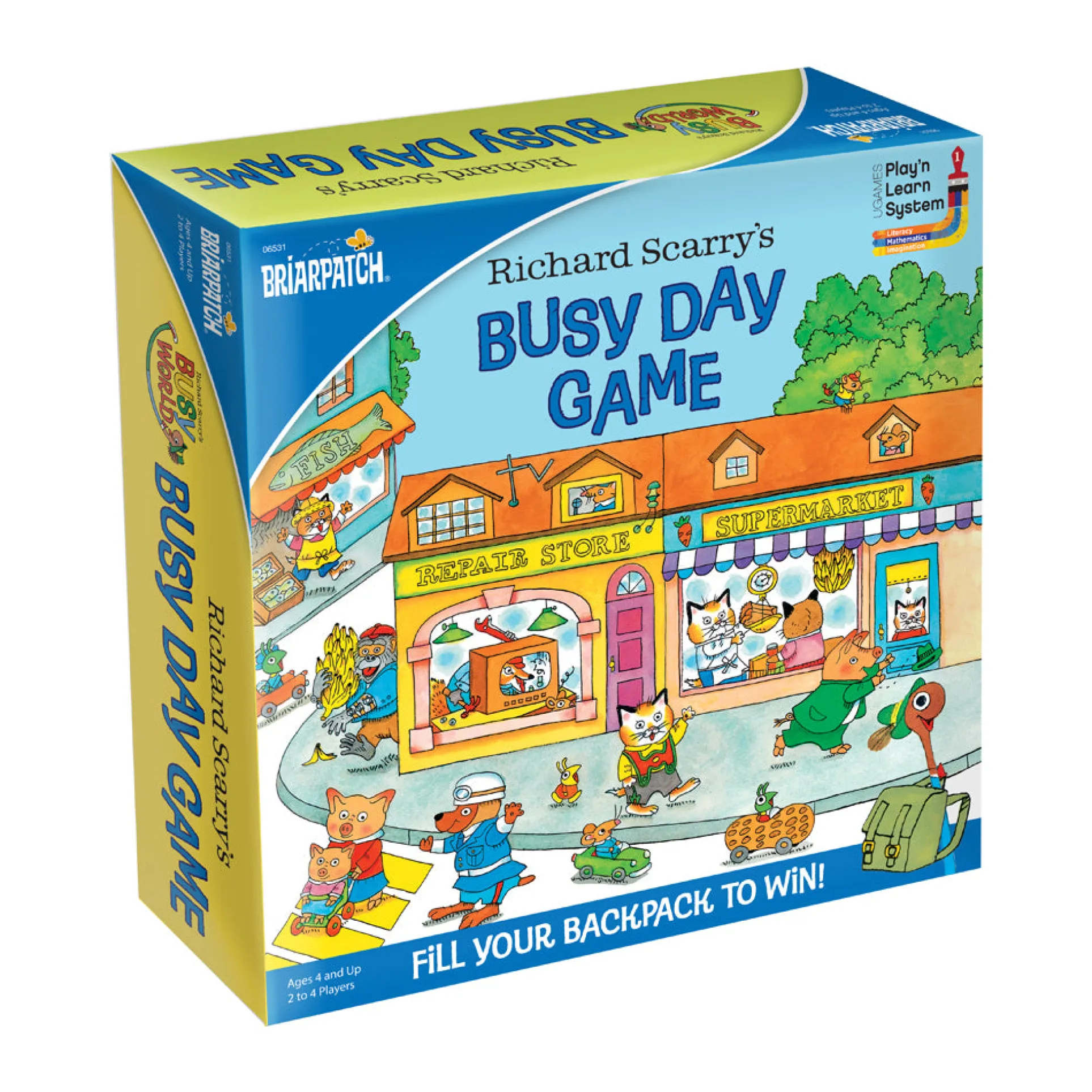 Richard Scarry's Busy Day Board Game