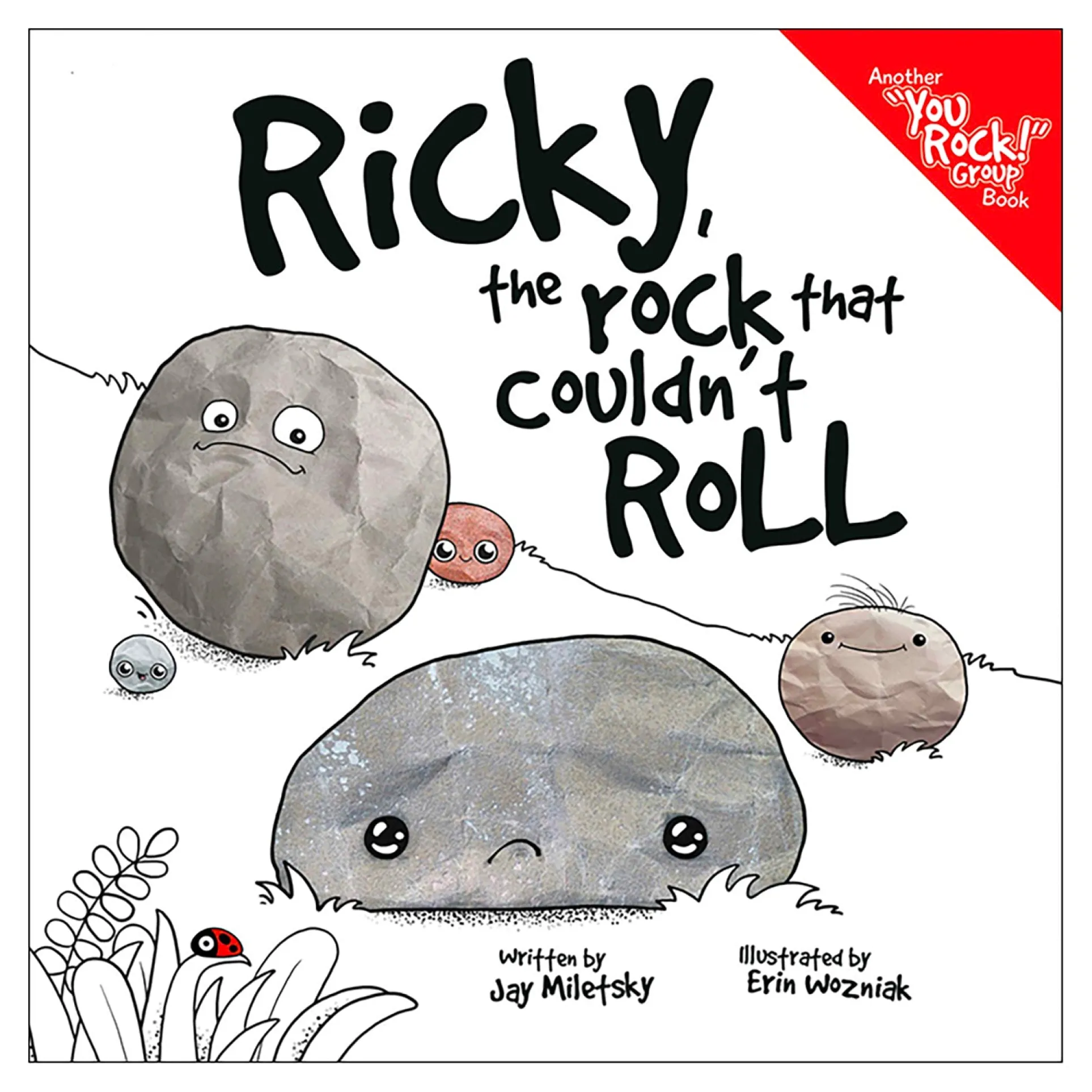 Ricky the Rock That Couldn't Roll - Inspiring Children's Book