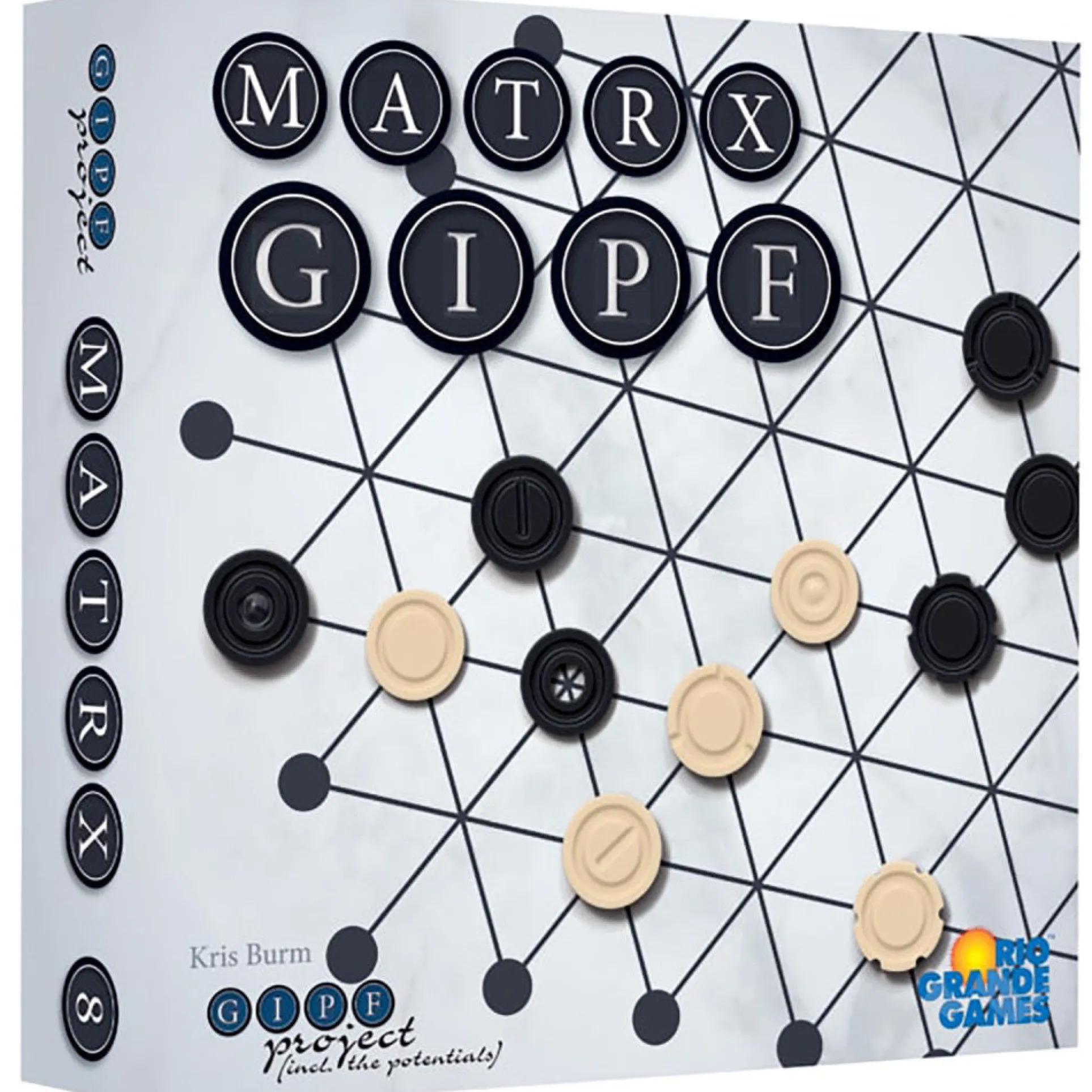 Rio Grande Games: Matrx Gipf - Strategic Duel Board Game for Two