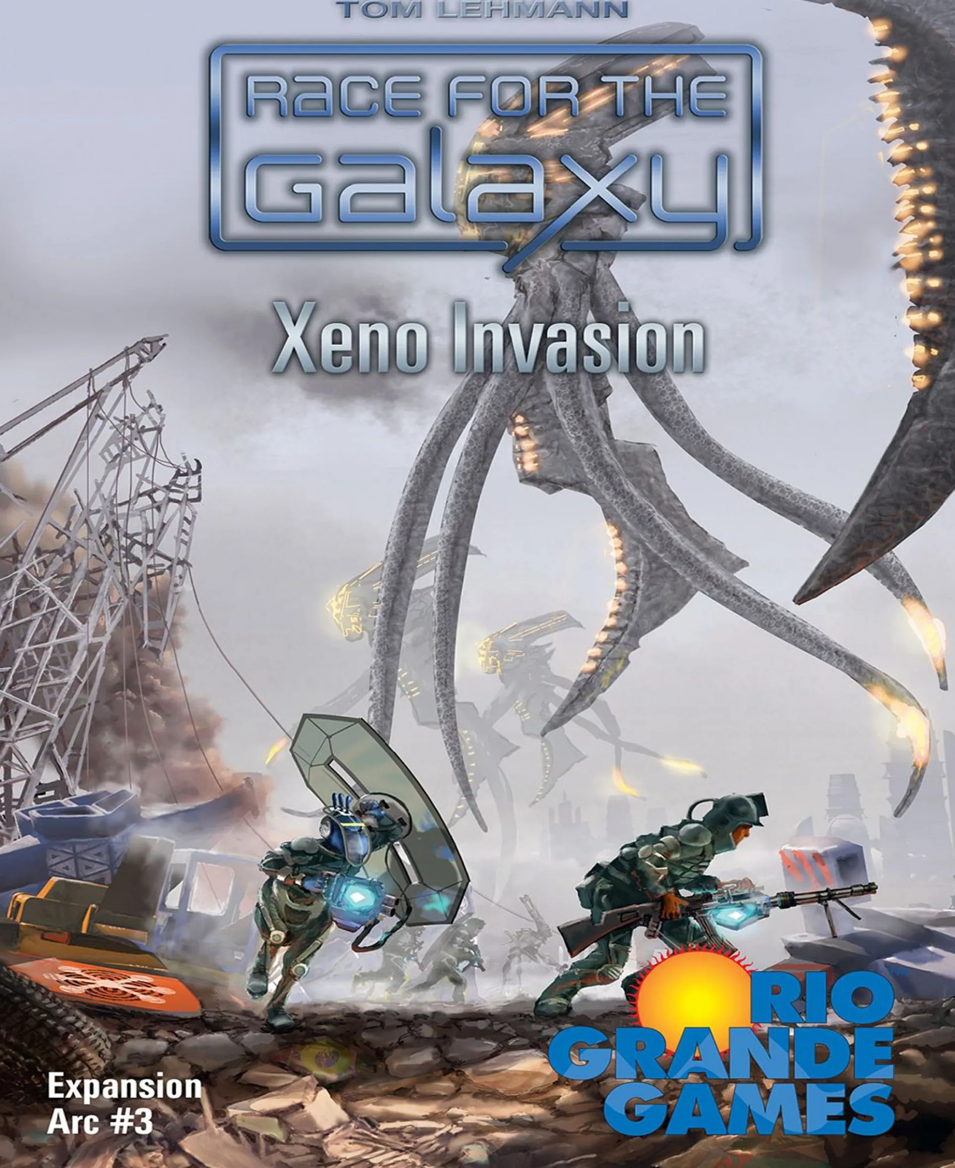 Rio Grande Games Race for The Galaxy: Xeno Invasion Expansion