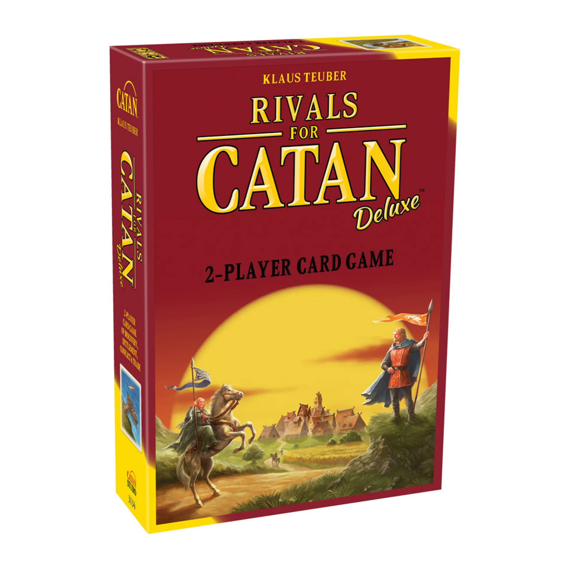 Rivals for Catan Deluxe Edition 2-Player Strategy Card Game