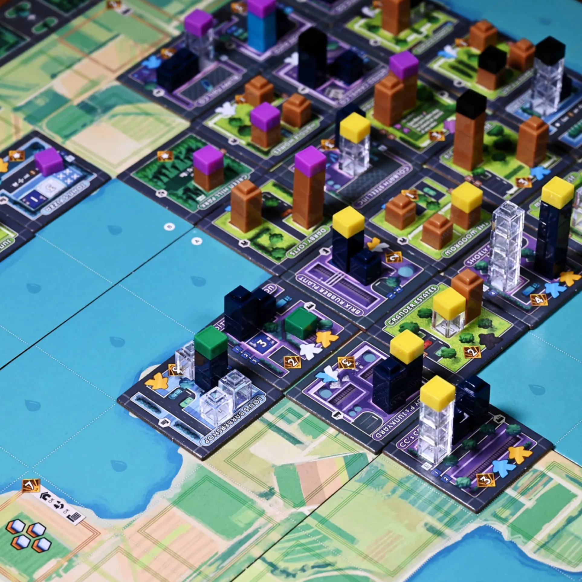 Rolling Heights City Building Strategy Board Game by Alderac Entertainment Group