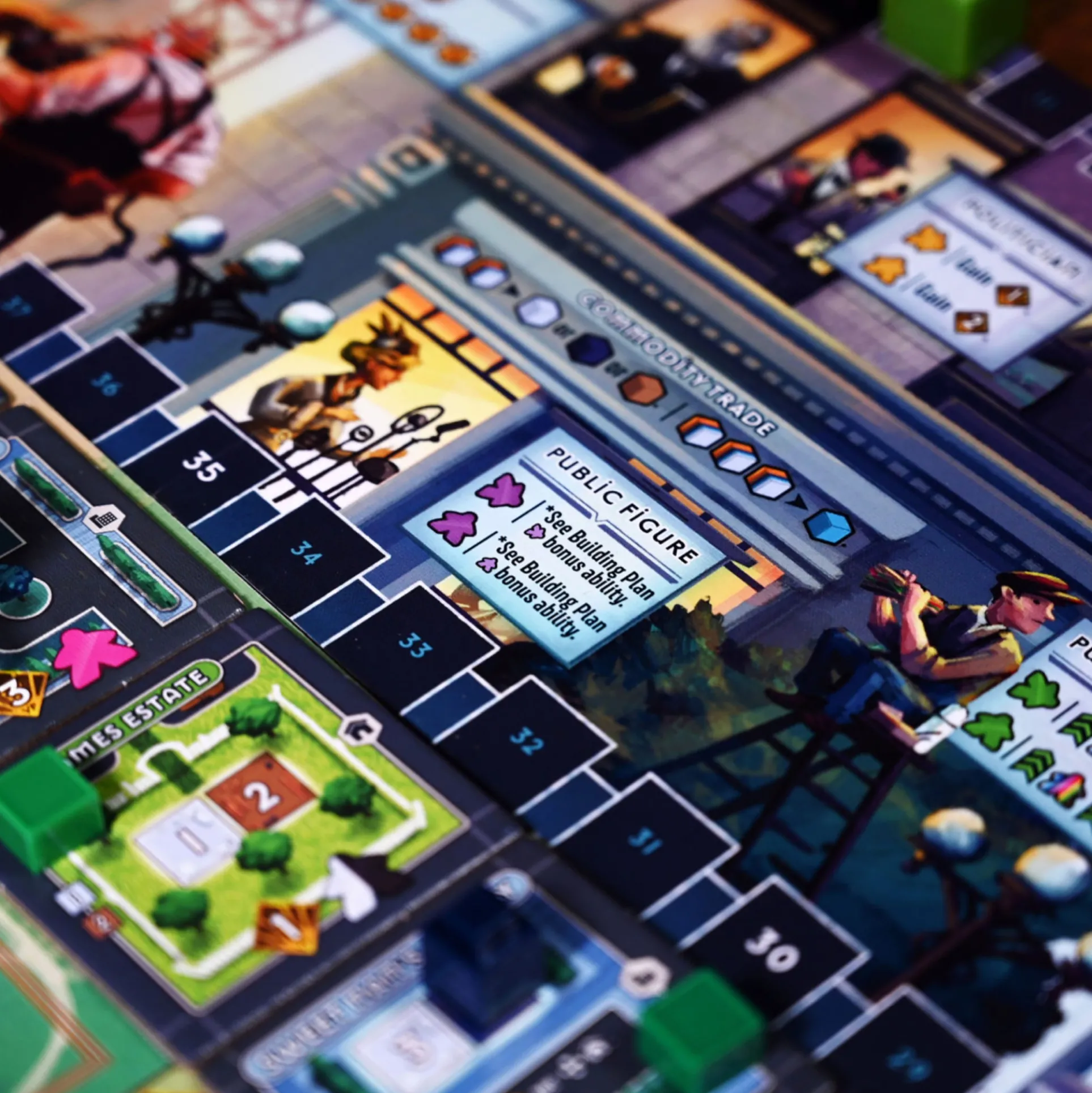 Rolling Heights City Building Strategy Board Game by Alderac Entertainment Group