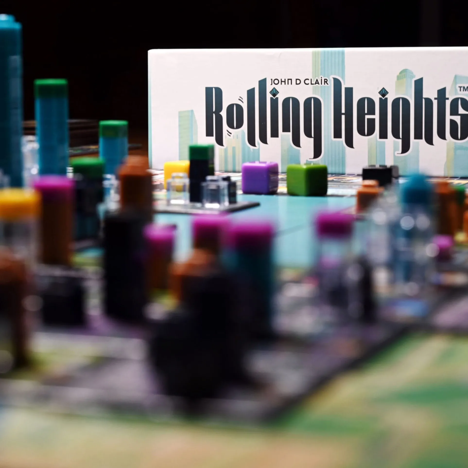 Rolling Heights City Building Strategy Board Game by Alderac Entertainment Group