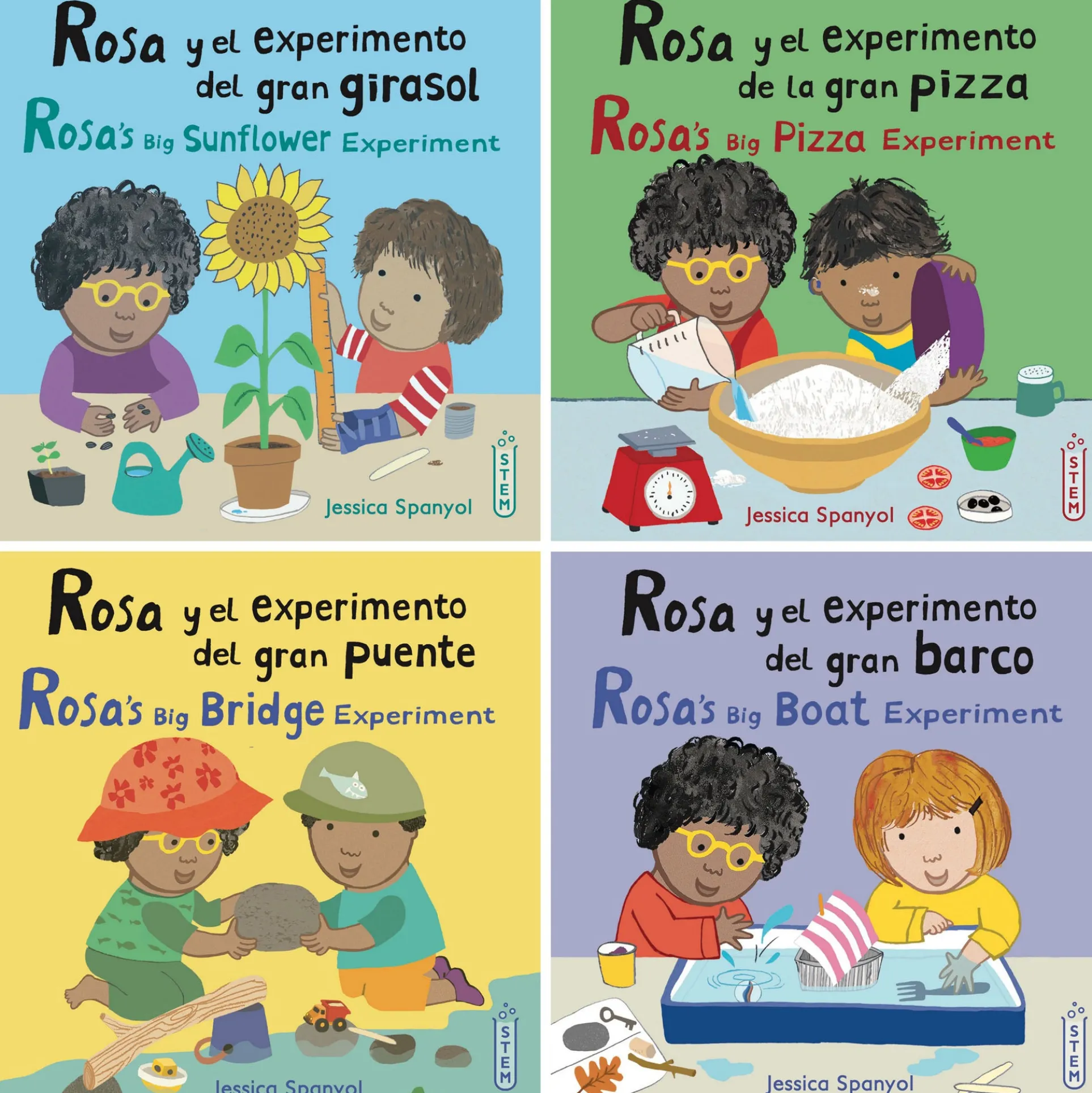 Rosa's Big Adventures STEM Book Series - 4 Volume Set