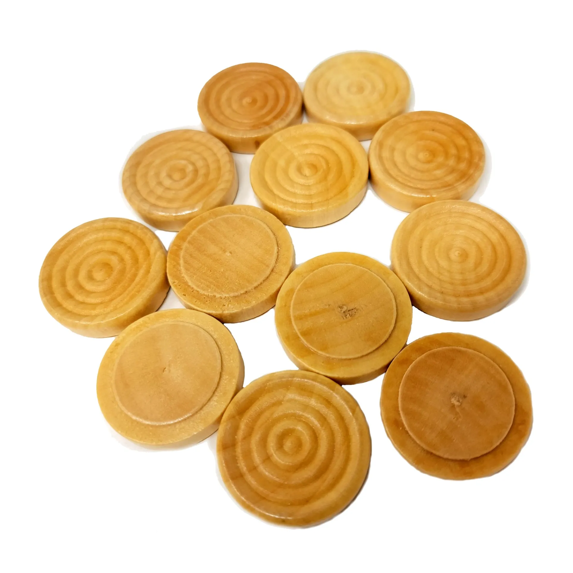 Royal Rumble 24-Set Stackable Wood Grooved Checkers, 1.5 Inch