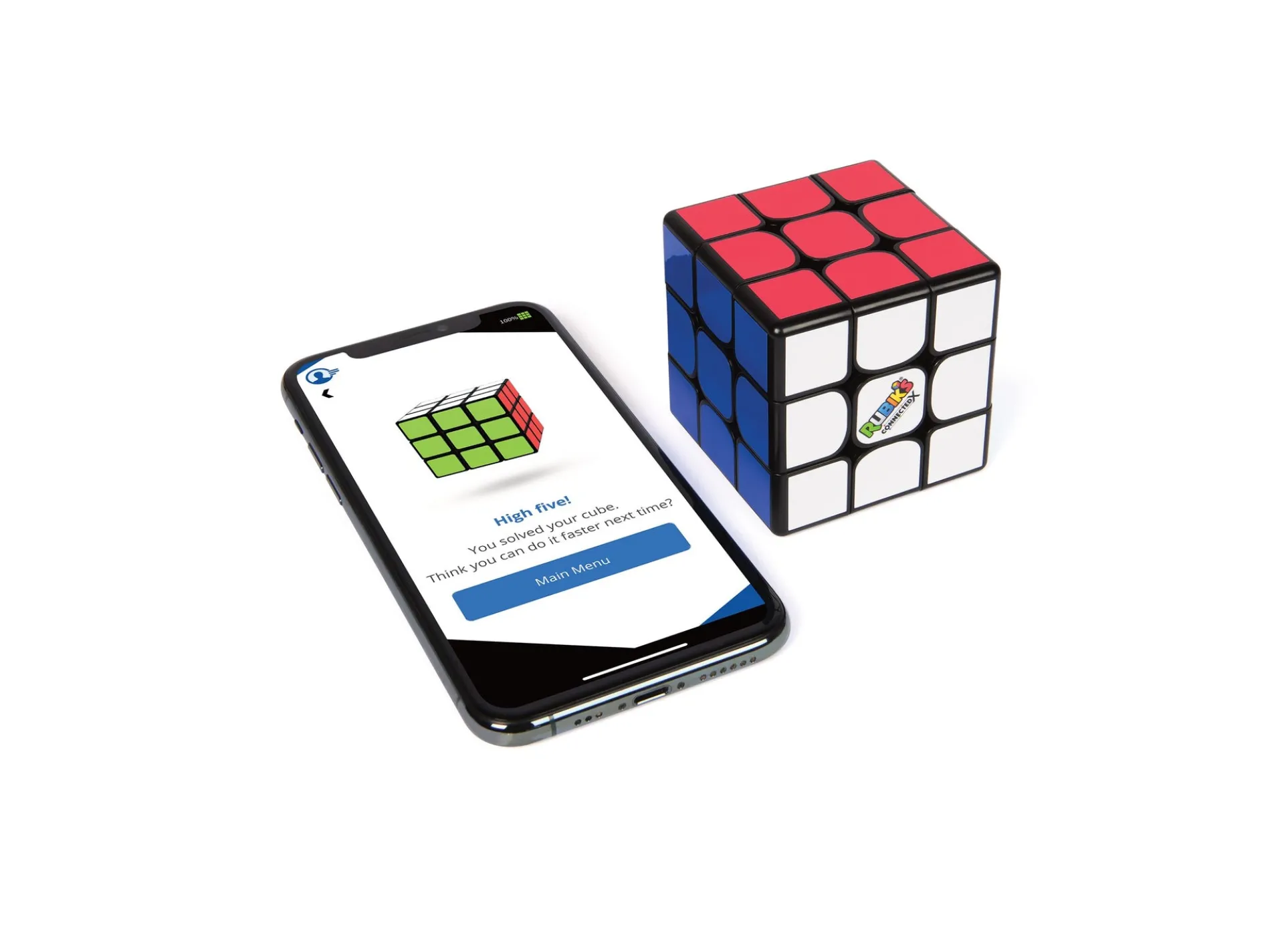Rubik's Connected Smart Puzzle Cube - Bluetooth Trackable