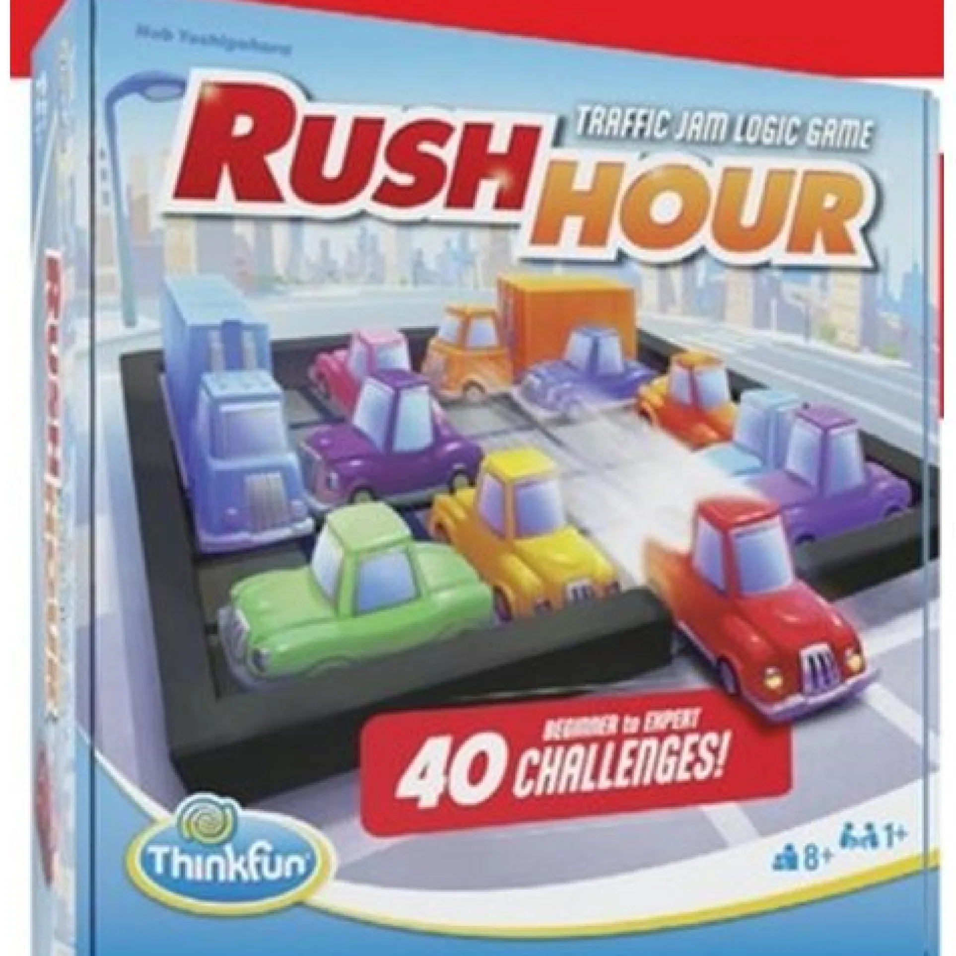Rush Hour Deluxe Edition Traffic Jam Logic Game