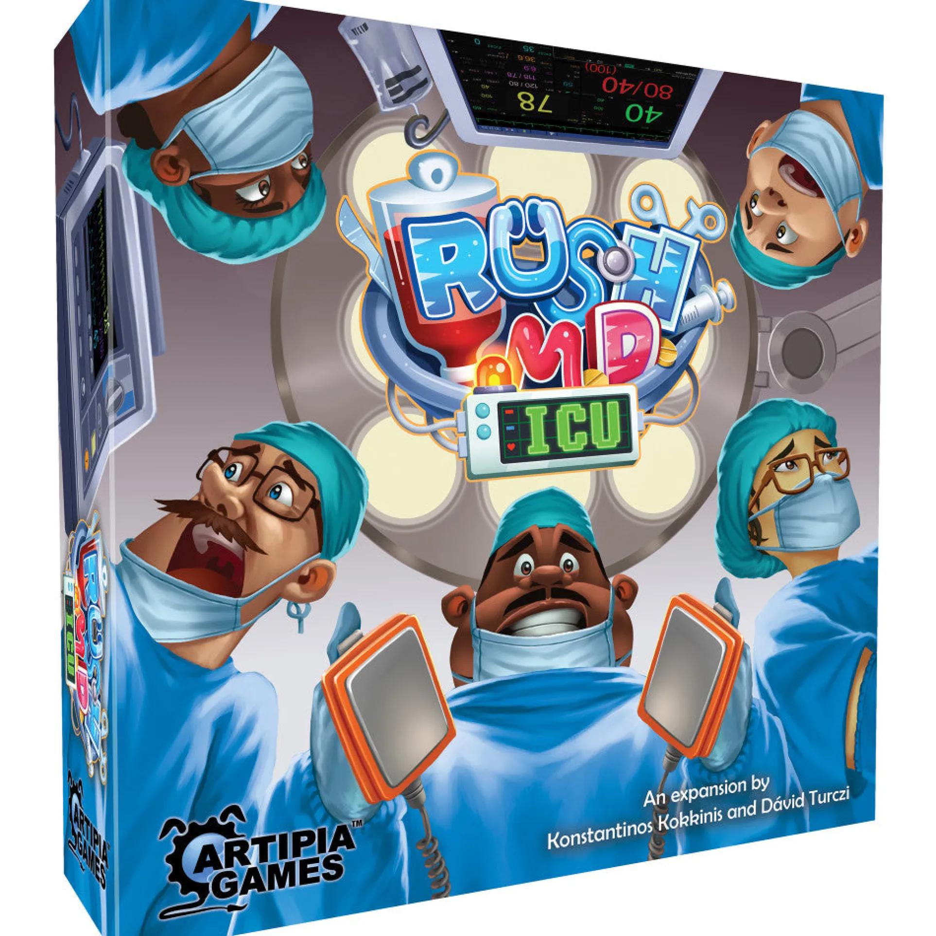 Rush M.D.: ICU Expansion Strategy Board Game