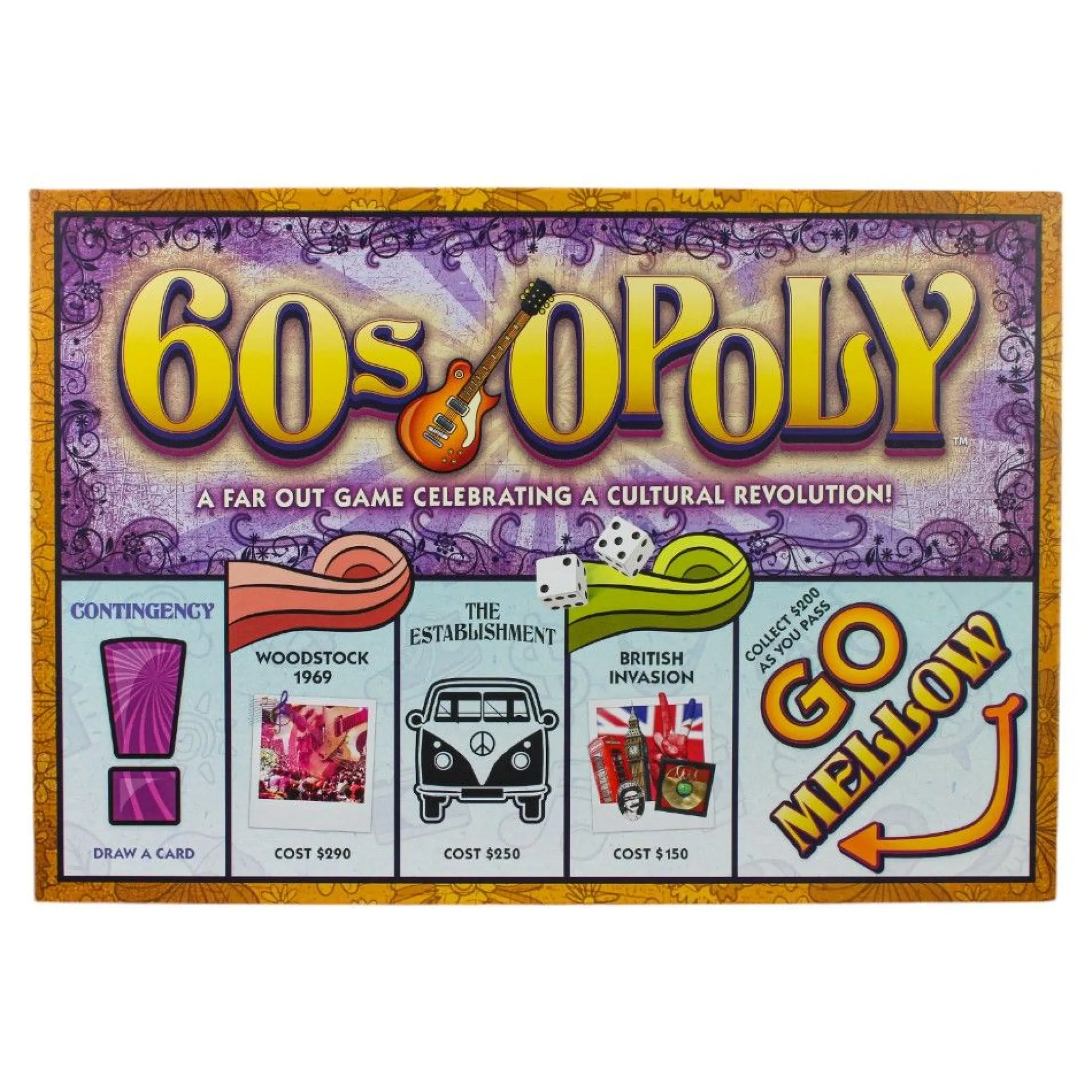 60s Opoly: Groovy Board Game Blast From the Past