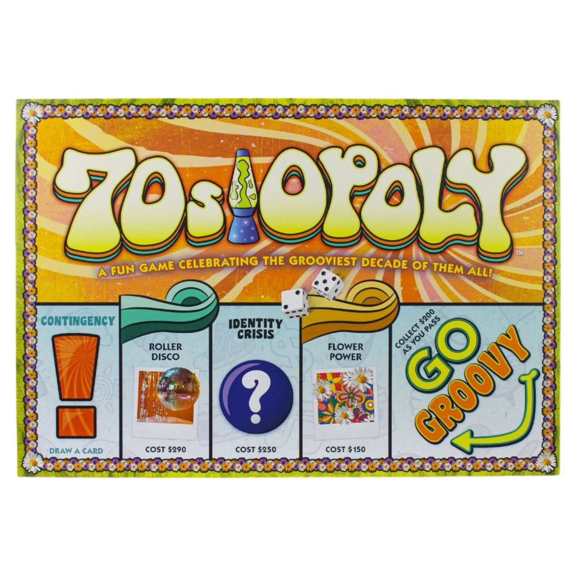 70s Opoly Nostalgic Board Game – Relive the Disco Decade