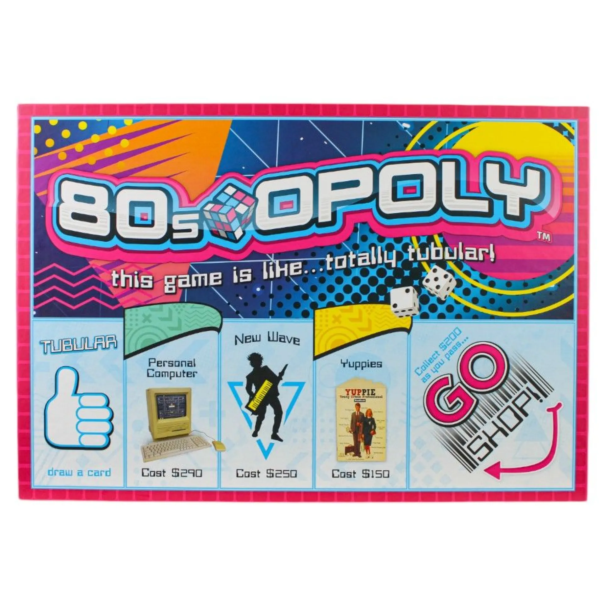 80s Opoly Retro Board Game