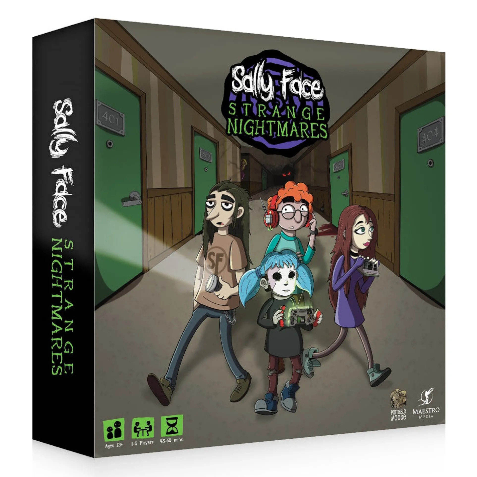 Sally Face: Strange Nightmares Deluxe - Ghost Hunting Board Game