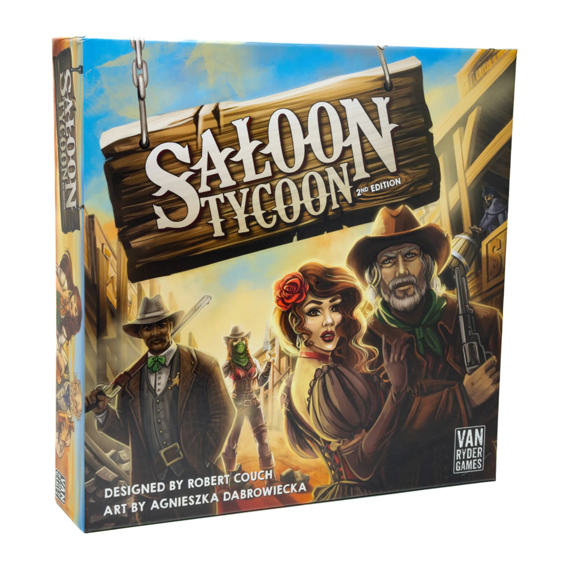 Saloon Tycoon 2nd Edition Strategy Board Game