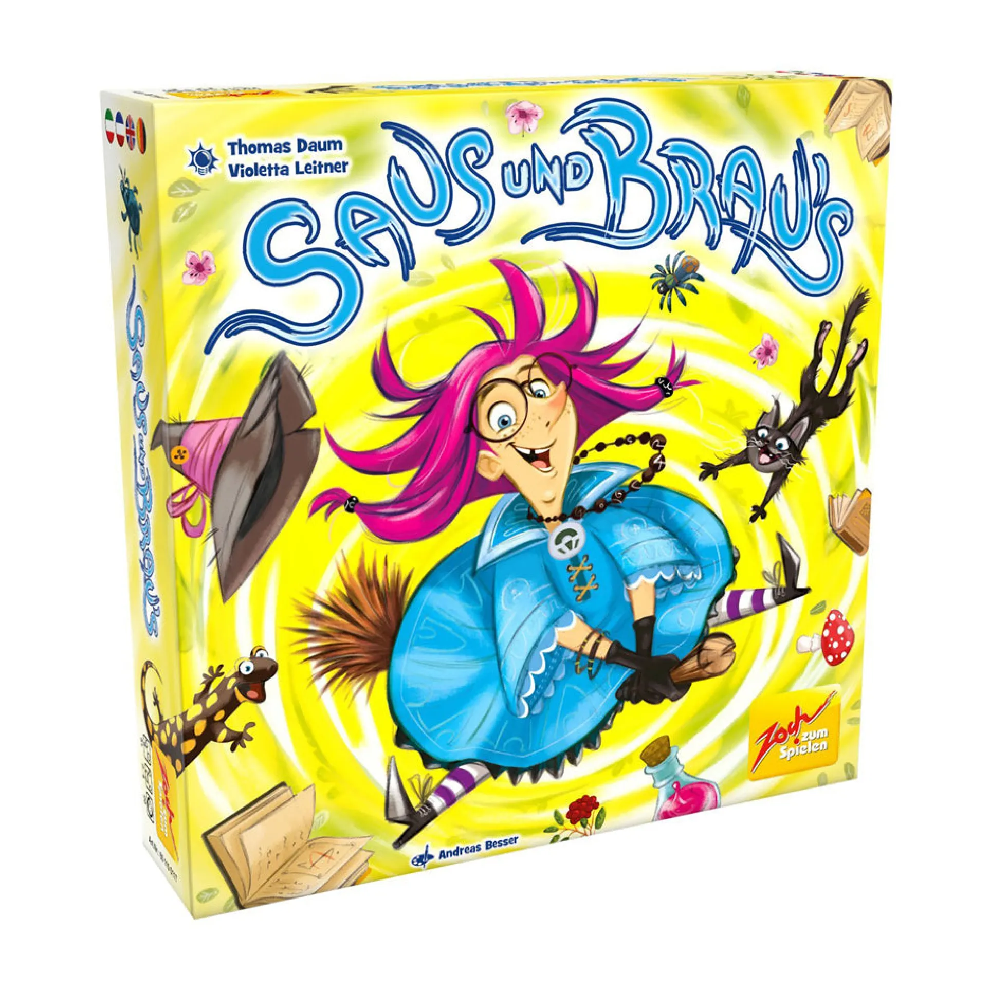 Saus und Brau's Magical Witch Brew Board Game