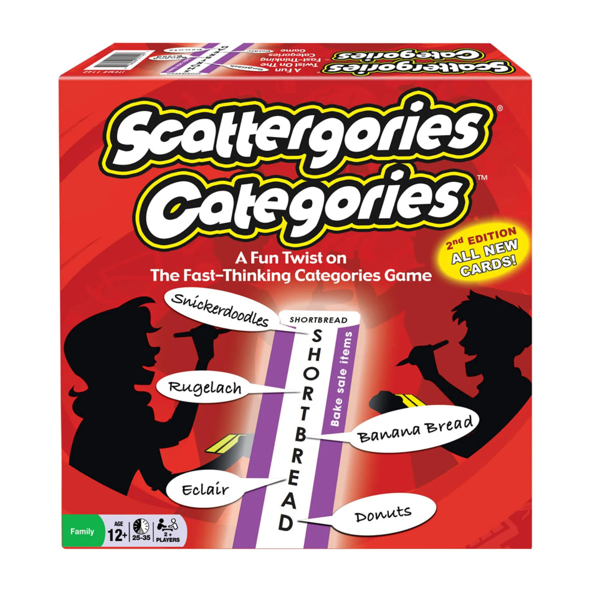 Scattergories Categories - Creative Word Challenge Board Game